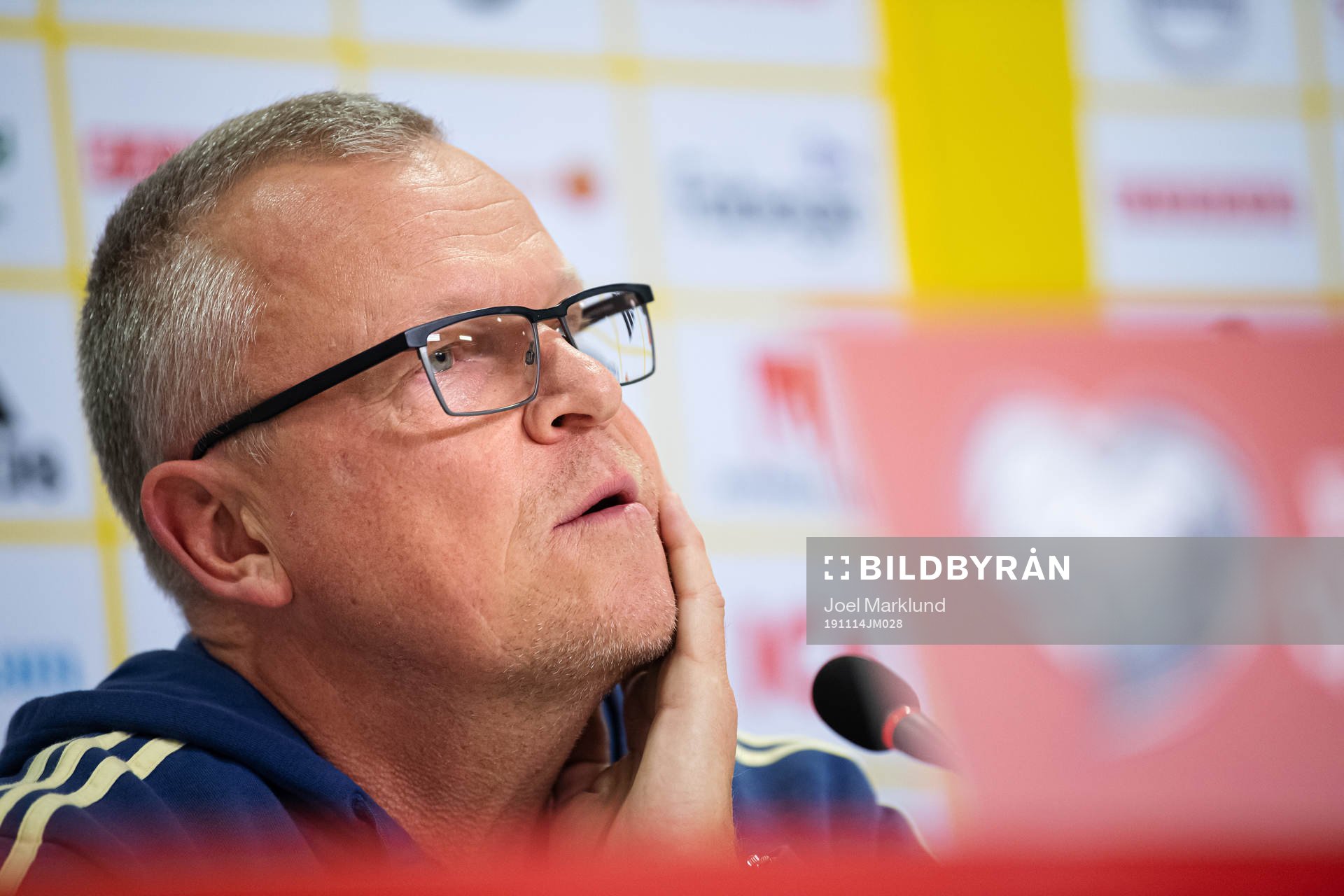 Head coach Janne Andersson of the Swedish national football