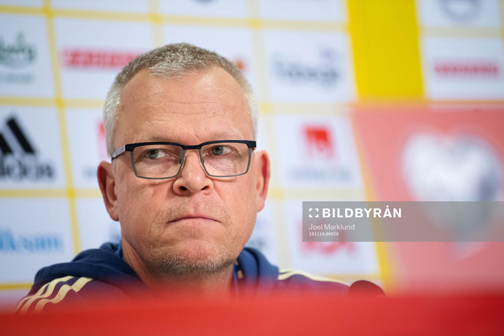 Head coach Janne Andersson of the Swedish national football