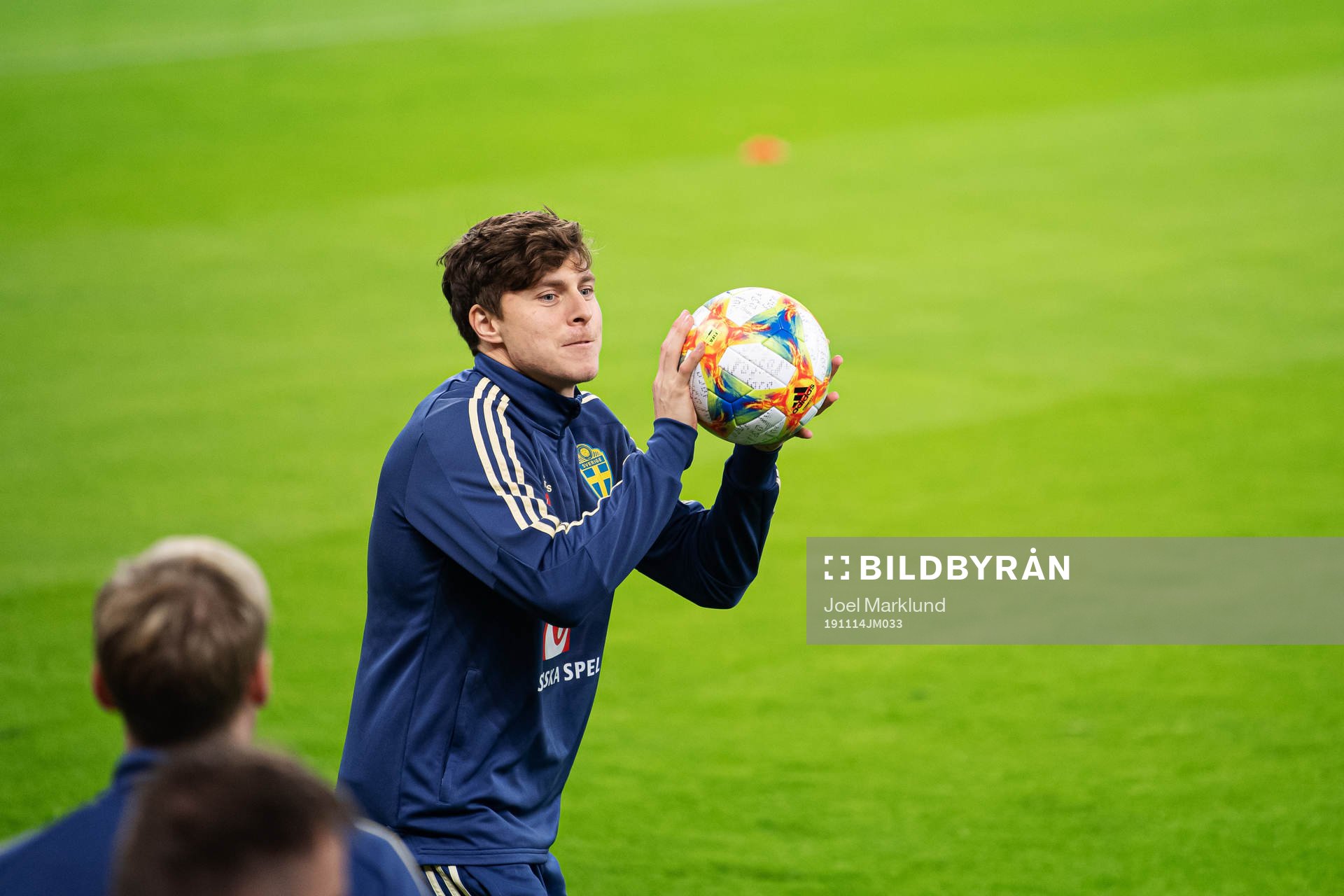 Victor Nilsson Lindelöf of the Swedish national football