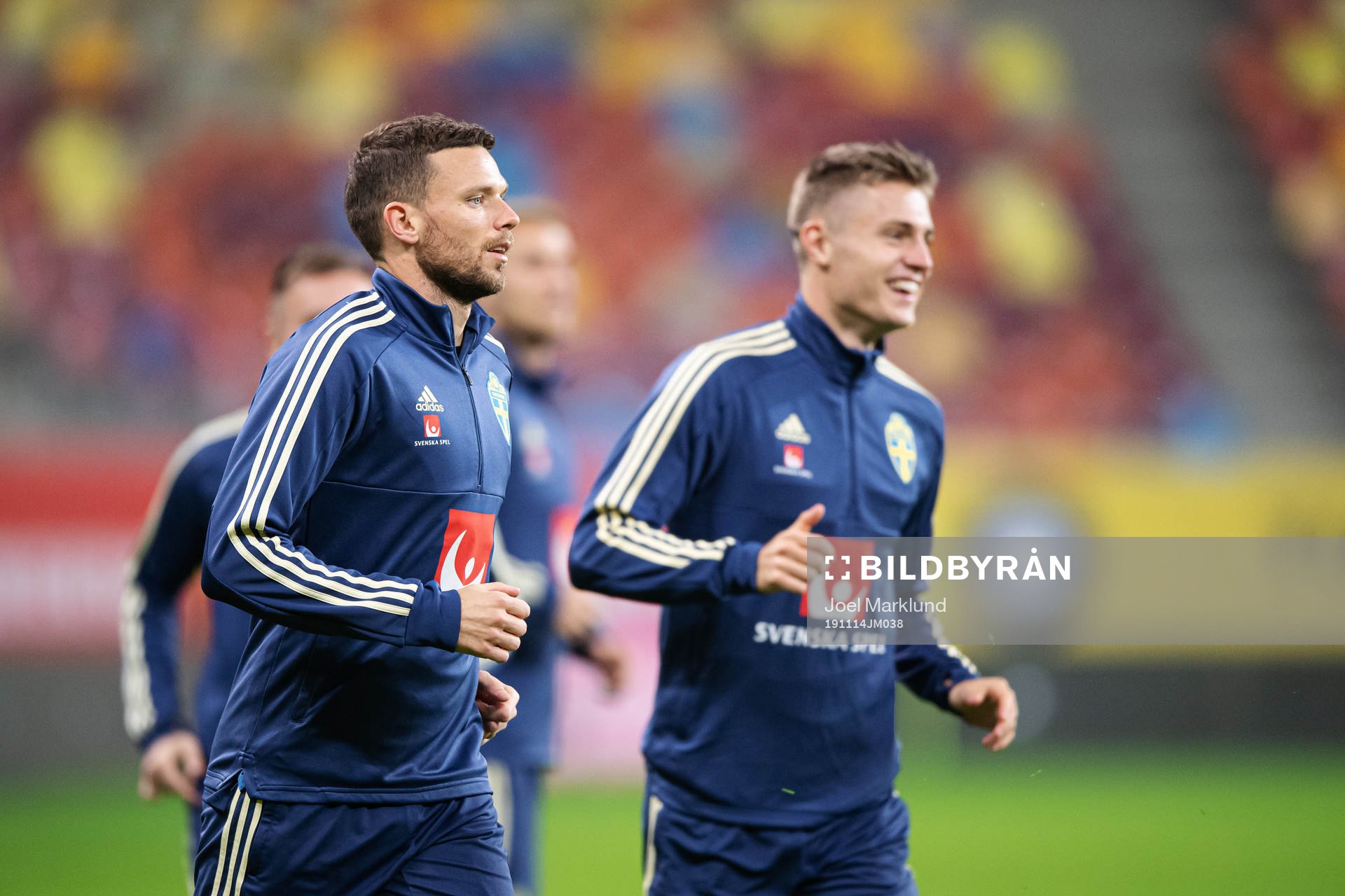 Marcus Berg of the Swedish national football team