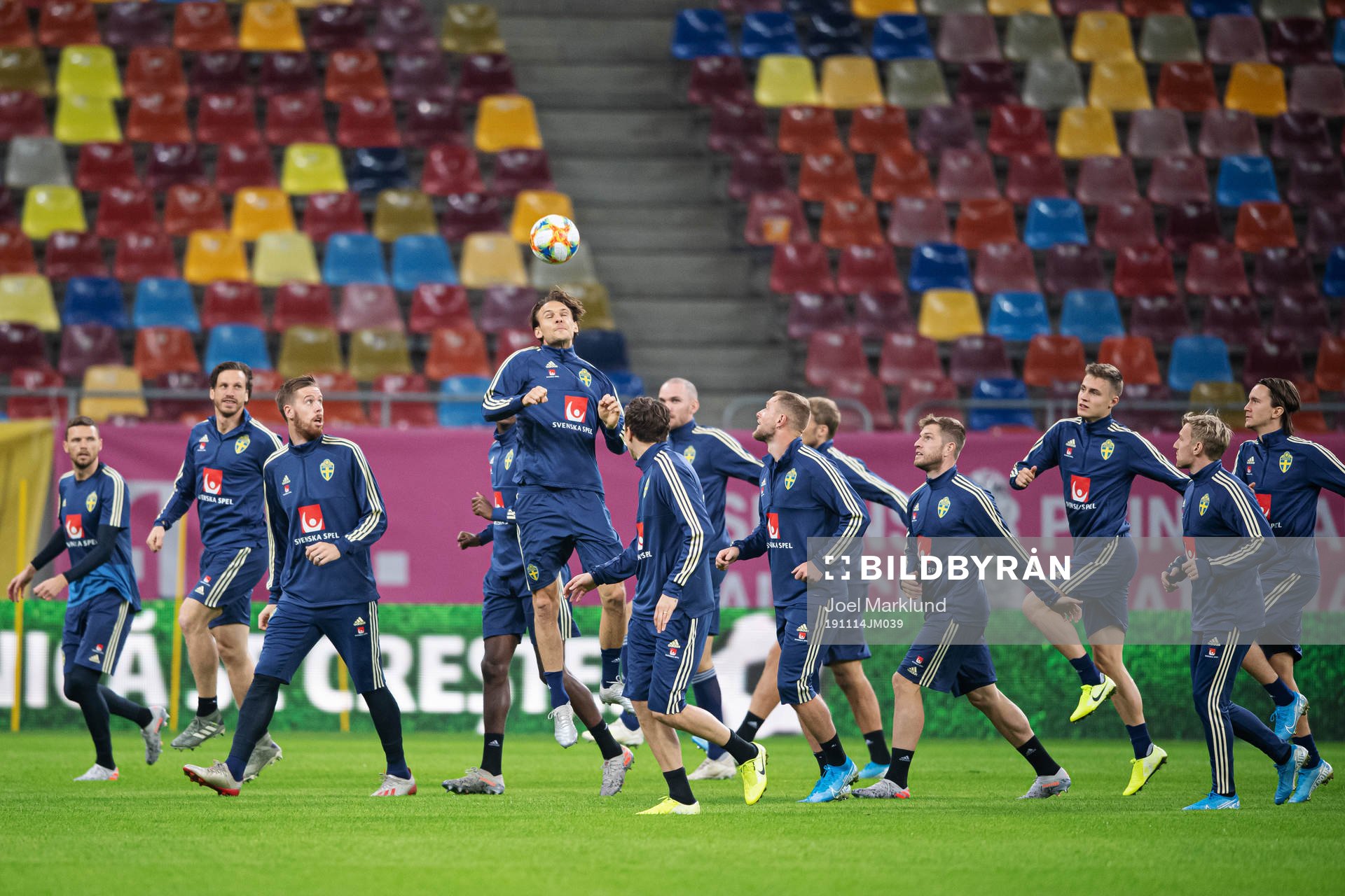 Pontus Jansson and Albin Ekdal of the Swedish national