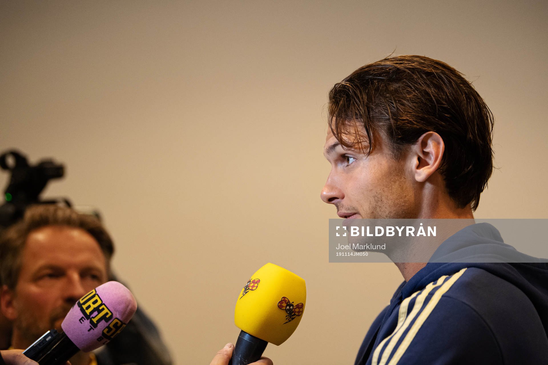 Albin Ekdal of the Swedish national football team
