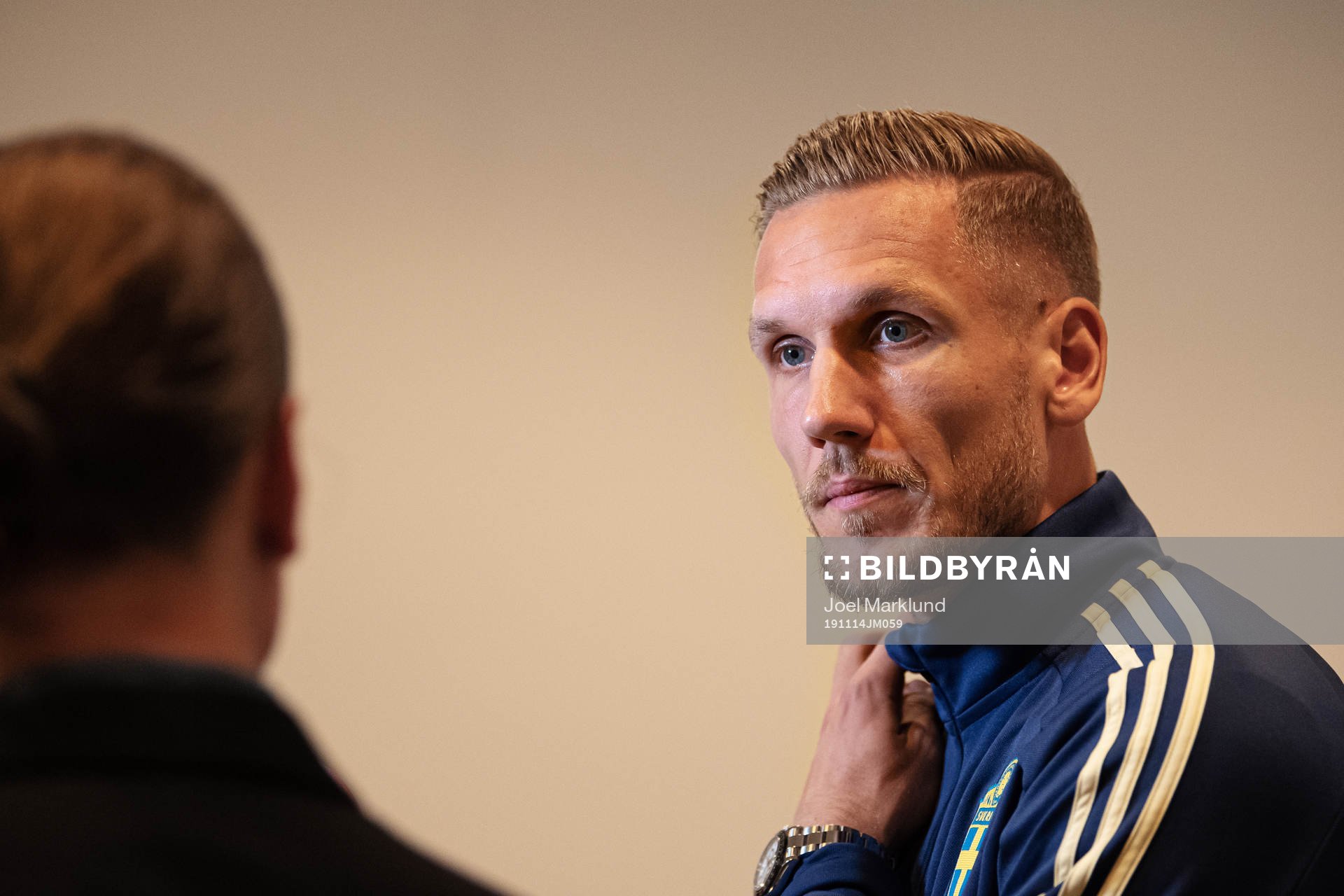 Robin Olsen of the Swedish national football team
