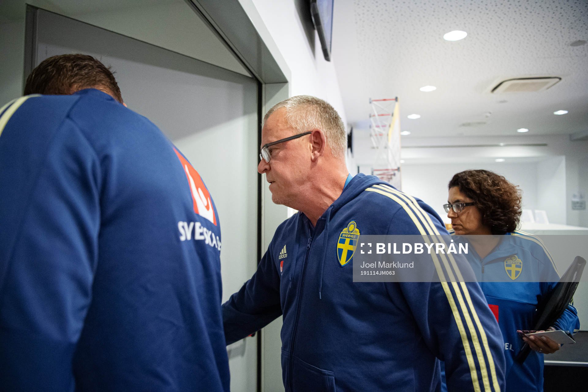 Head coach Janne Andersson of the Swedish national football