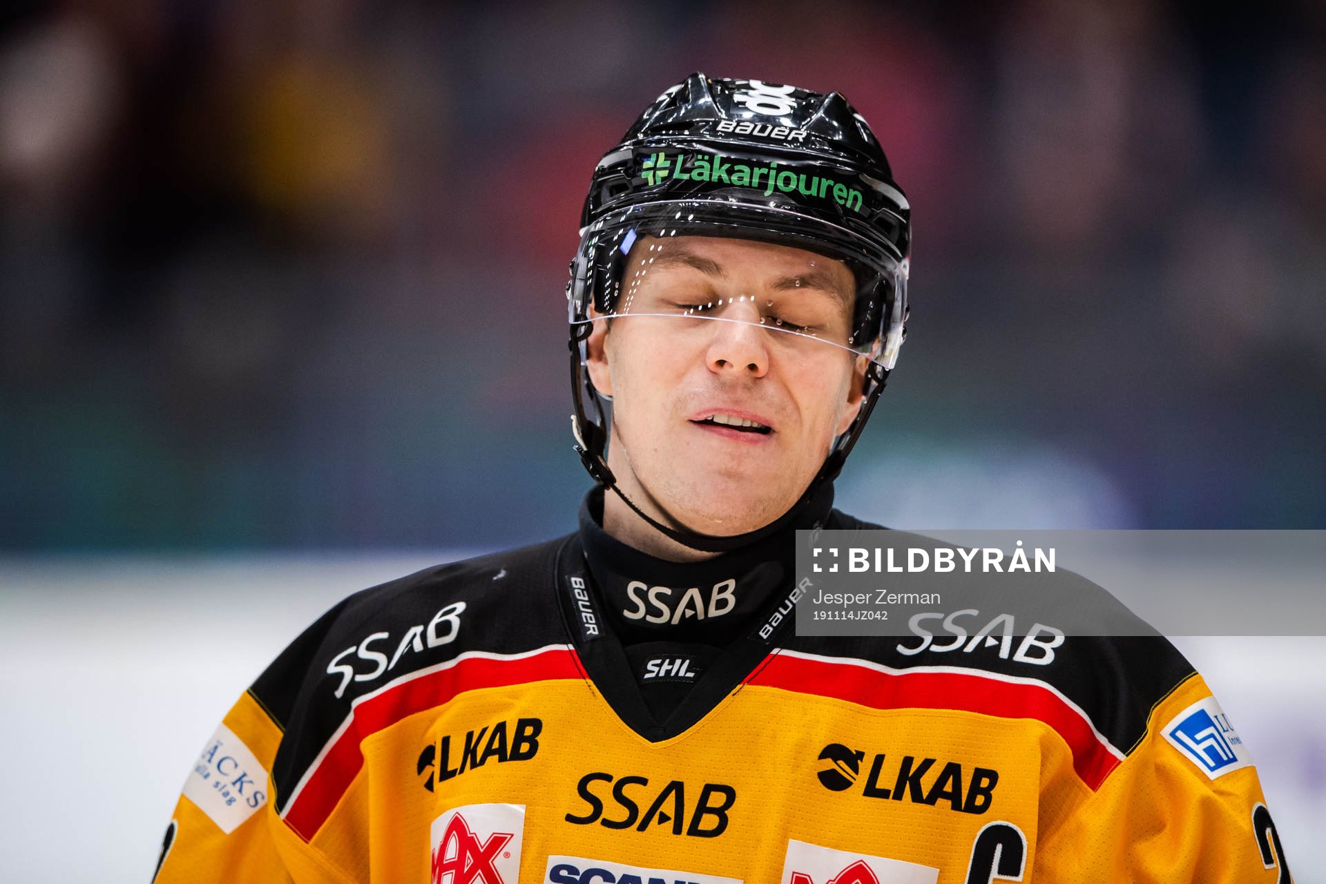 Luleås Erik Gustafsson deppar