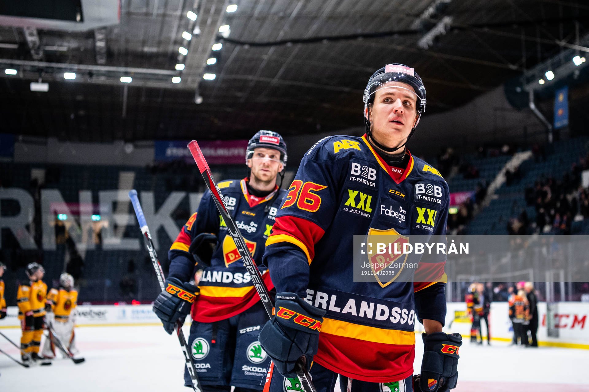 Djurgårdens Rasmus Kahilainen deppar
