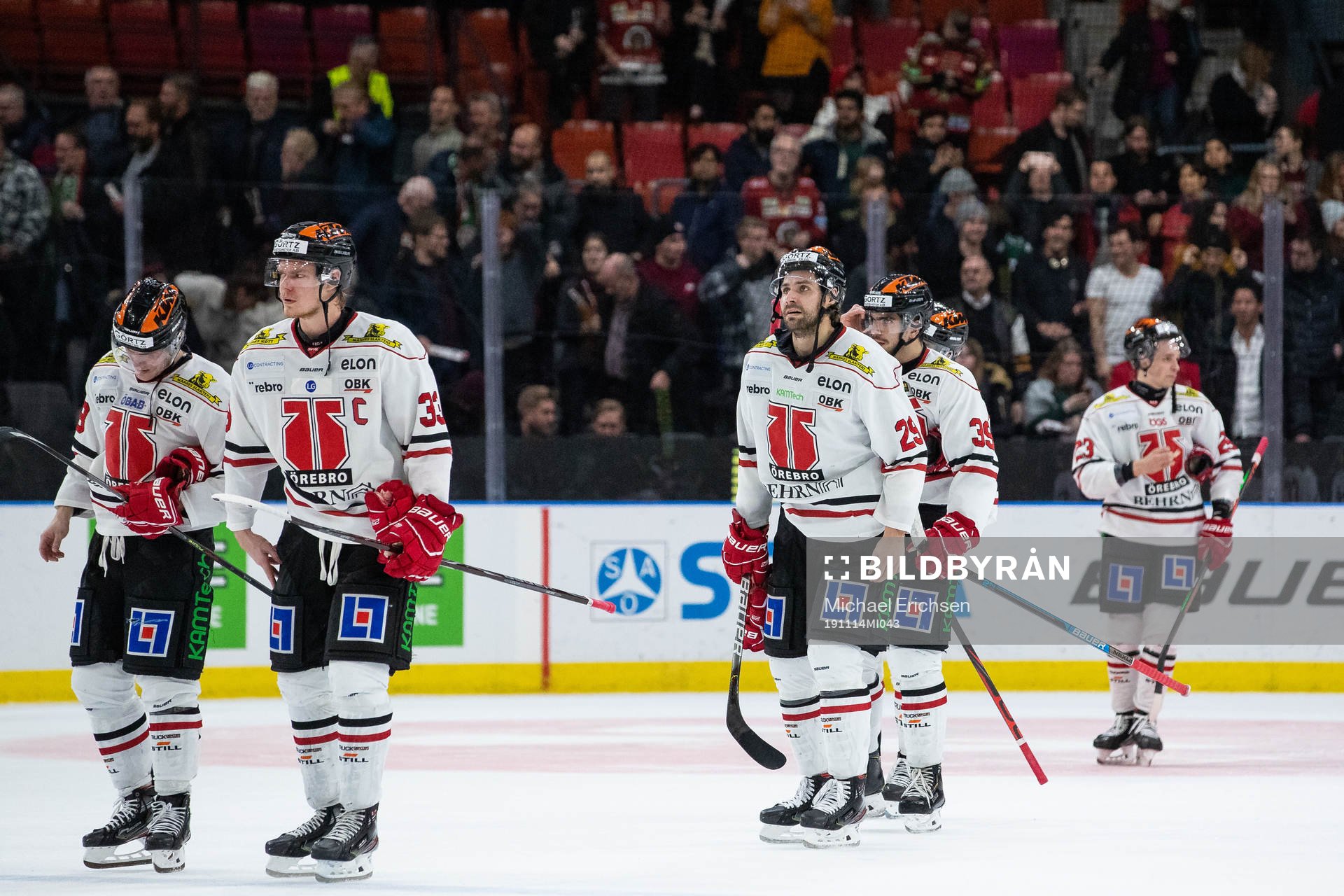 Örebros spelare deppar