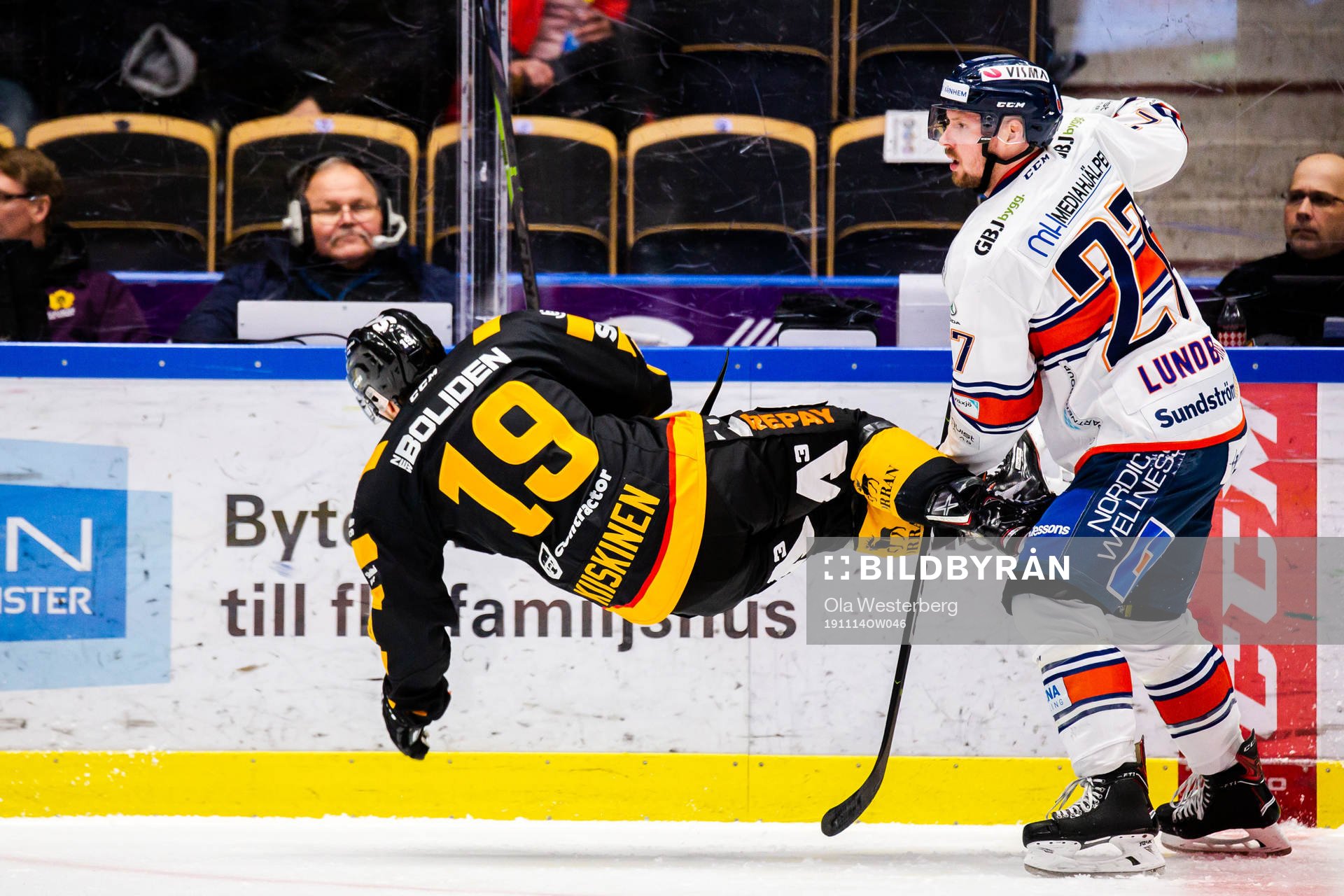 Skellefteås Tuomas Kiiskinen och Växjös Martin Lundberg