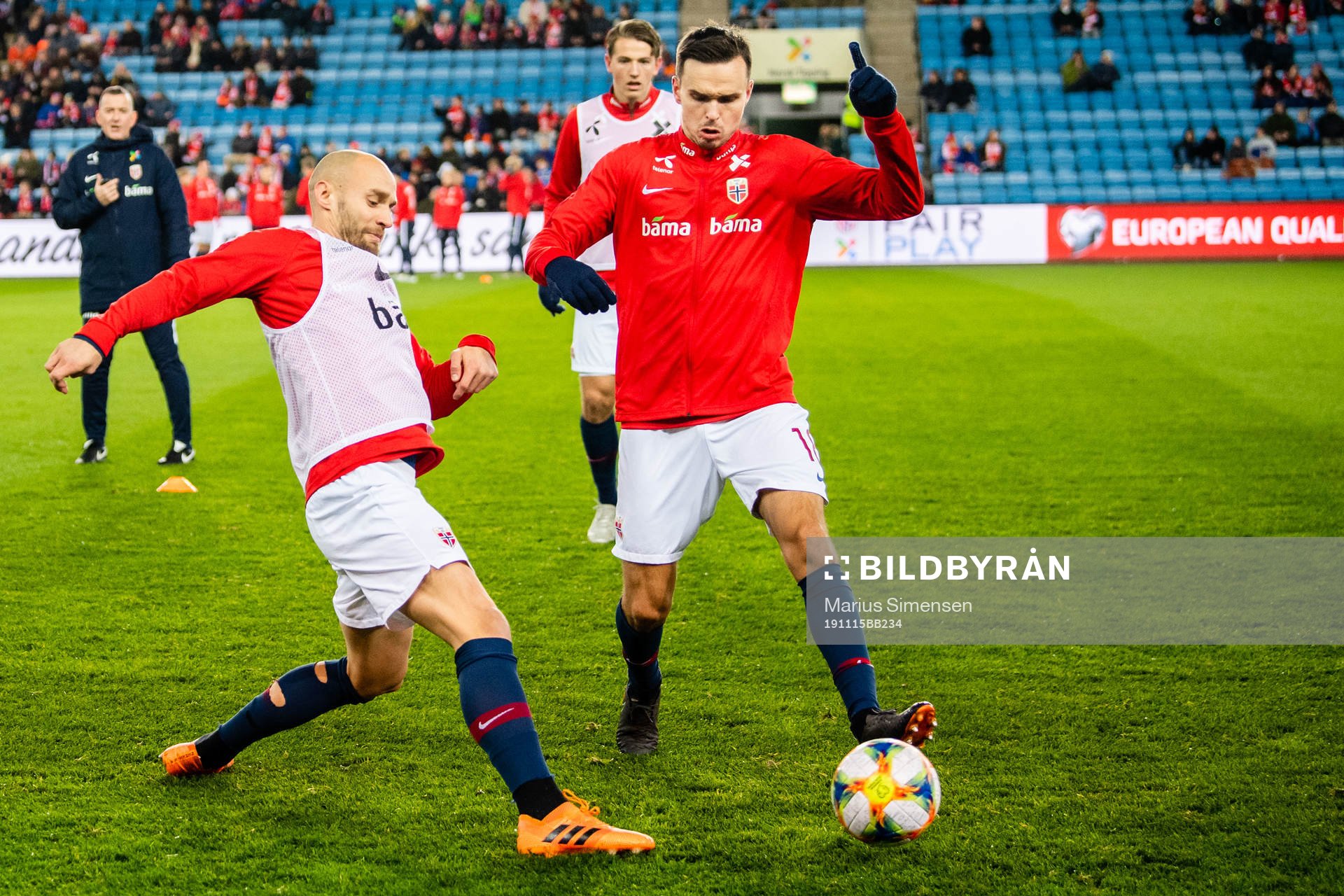 Tore Reginiussen and Ole Kristian Selnæs of Norway