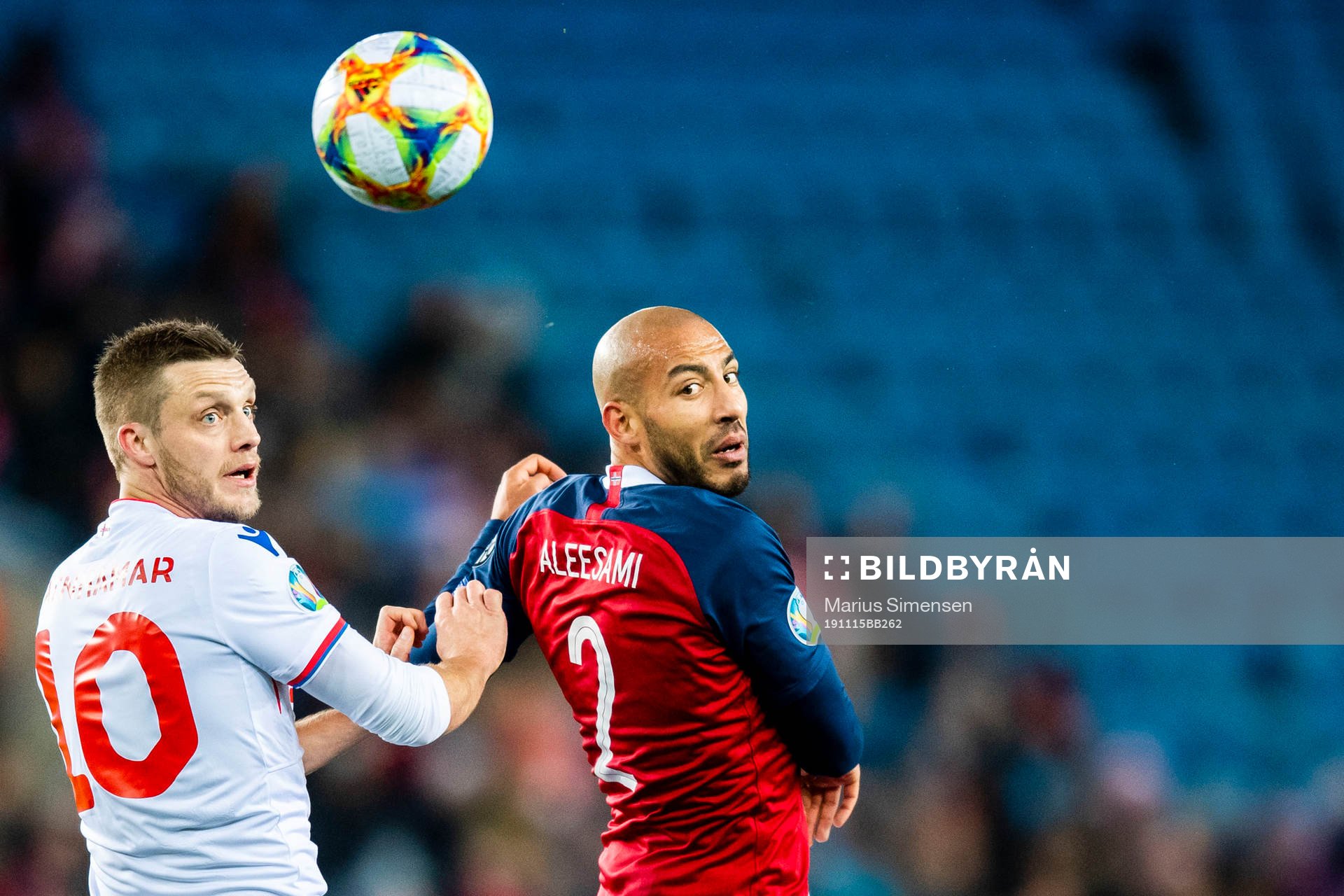 Solvi Vatnhamar of Faroe Islands and Haitam Aleesami of