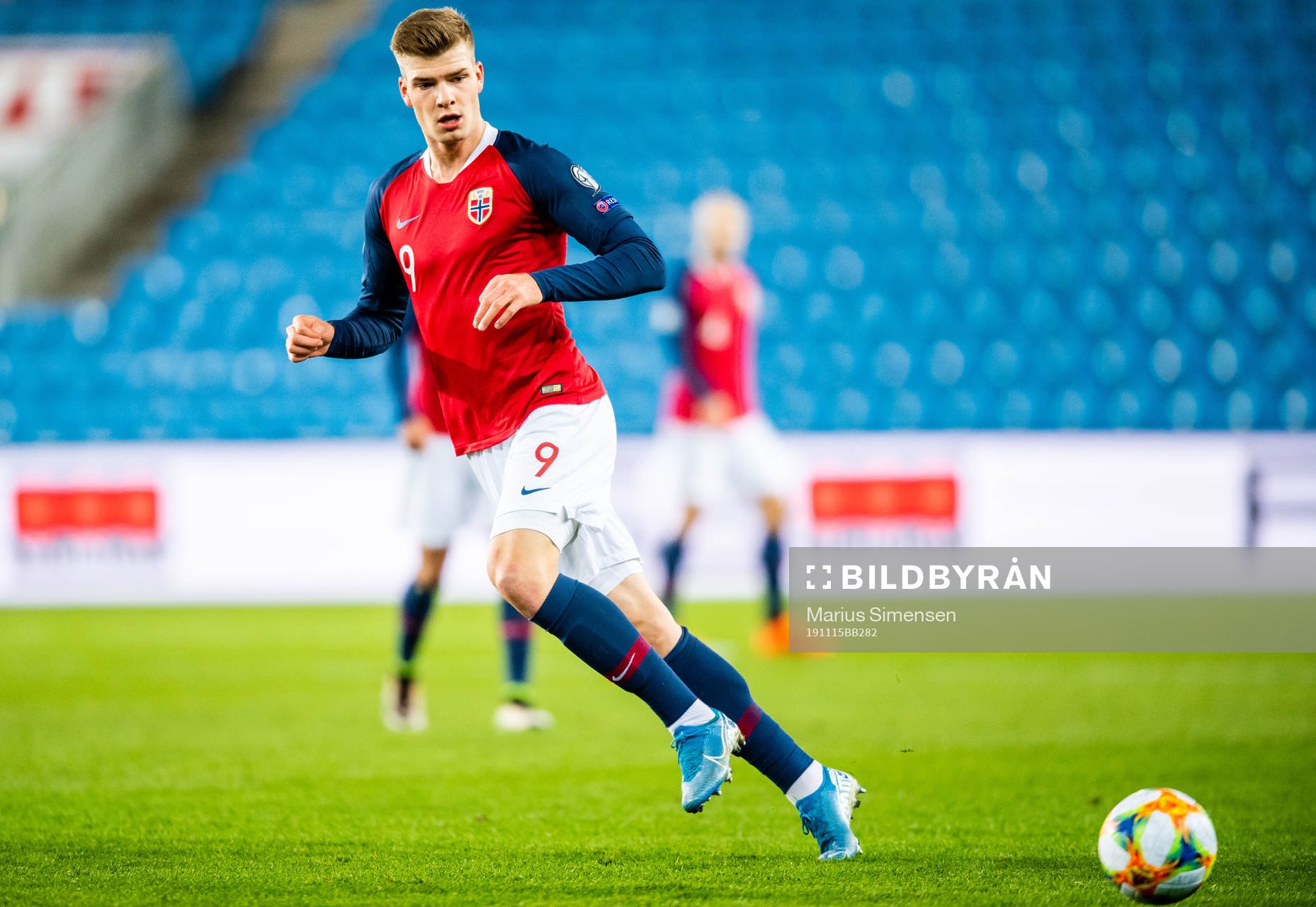 Alexander Sørloth of Norway