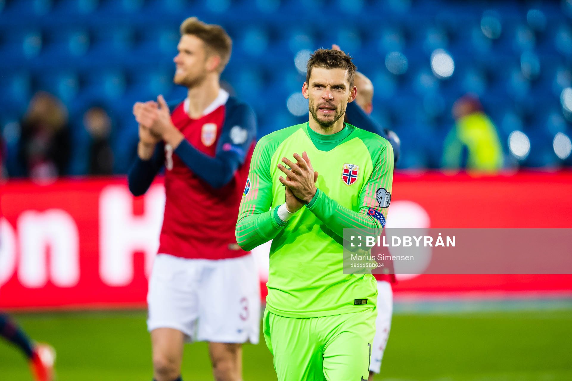 Rune Almenning Jarstein of Norway