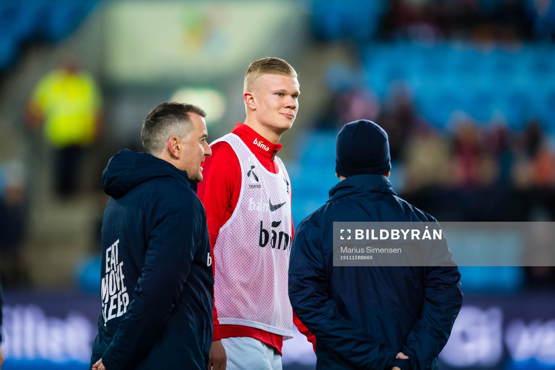 Per Joar Hansen, assistant coach of Norway, and Erling