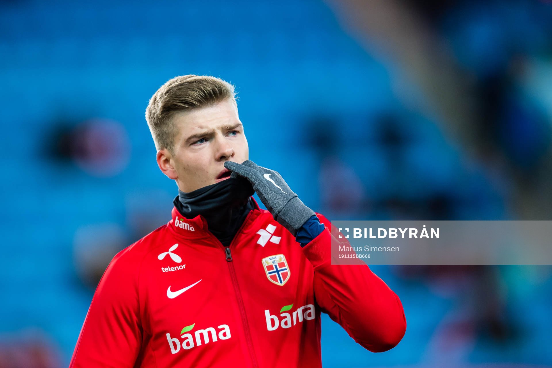 Alexander Sørloth of Norway