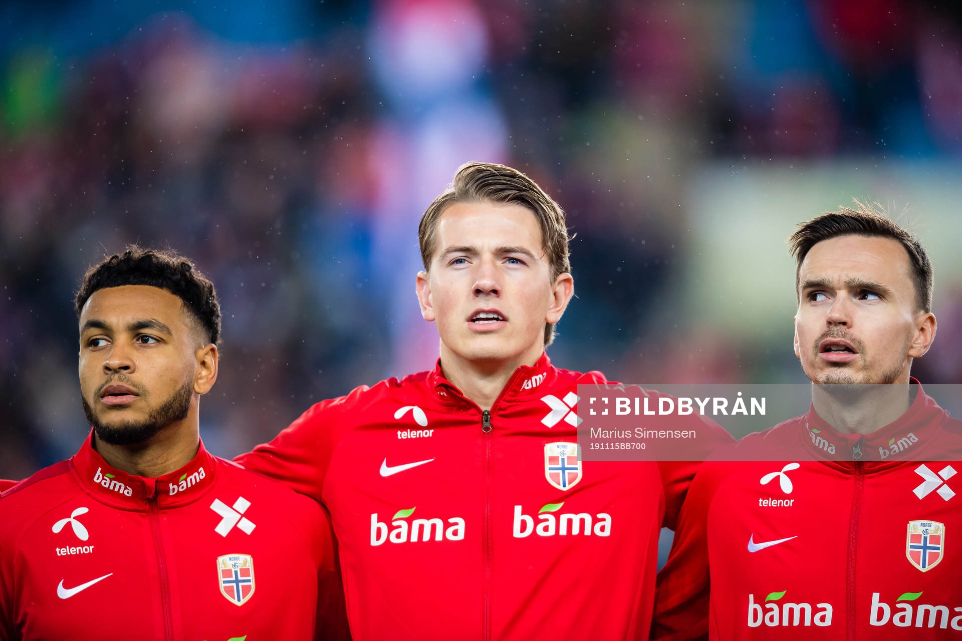Joshua Christian Kojo King, Sander Gard Bolin Berge and Ole