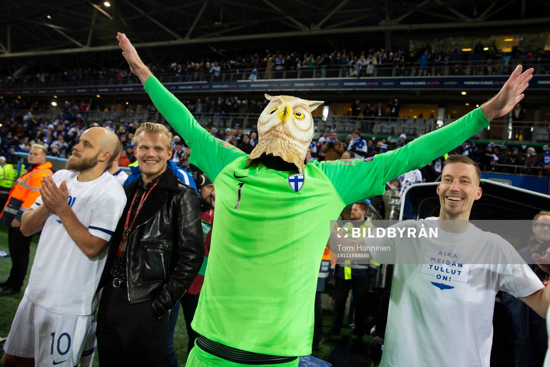 Teemu Pukki #10, FIN Lukas Hradecky (GK)#1, FIN  s16	Juha