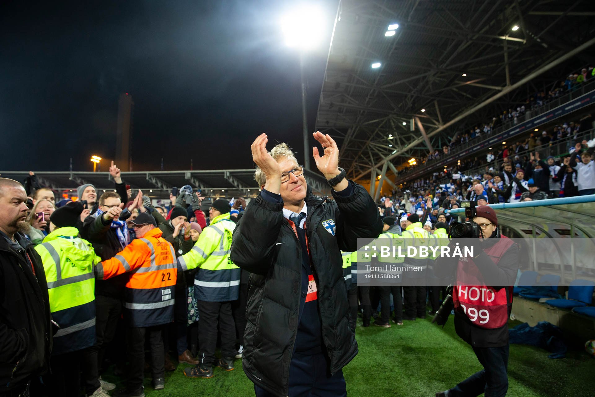 Head Coach Markku Kanerva, FINafter match European