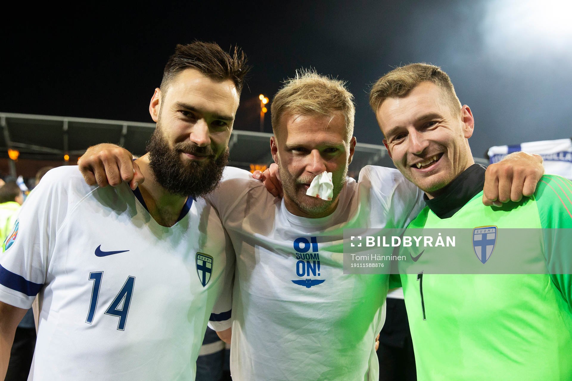 Tim Sparv #14, FIN, Paulus Arajuuri #2, FIN, Lukas Hradecky