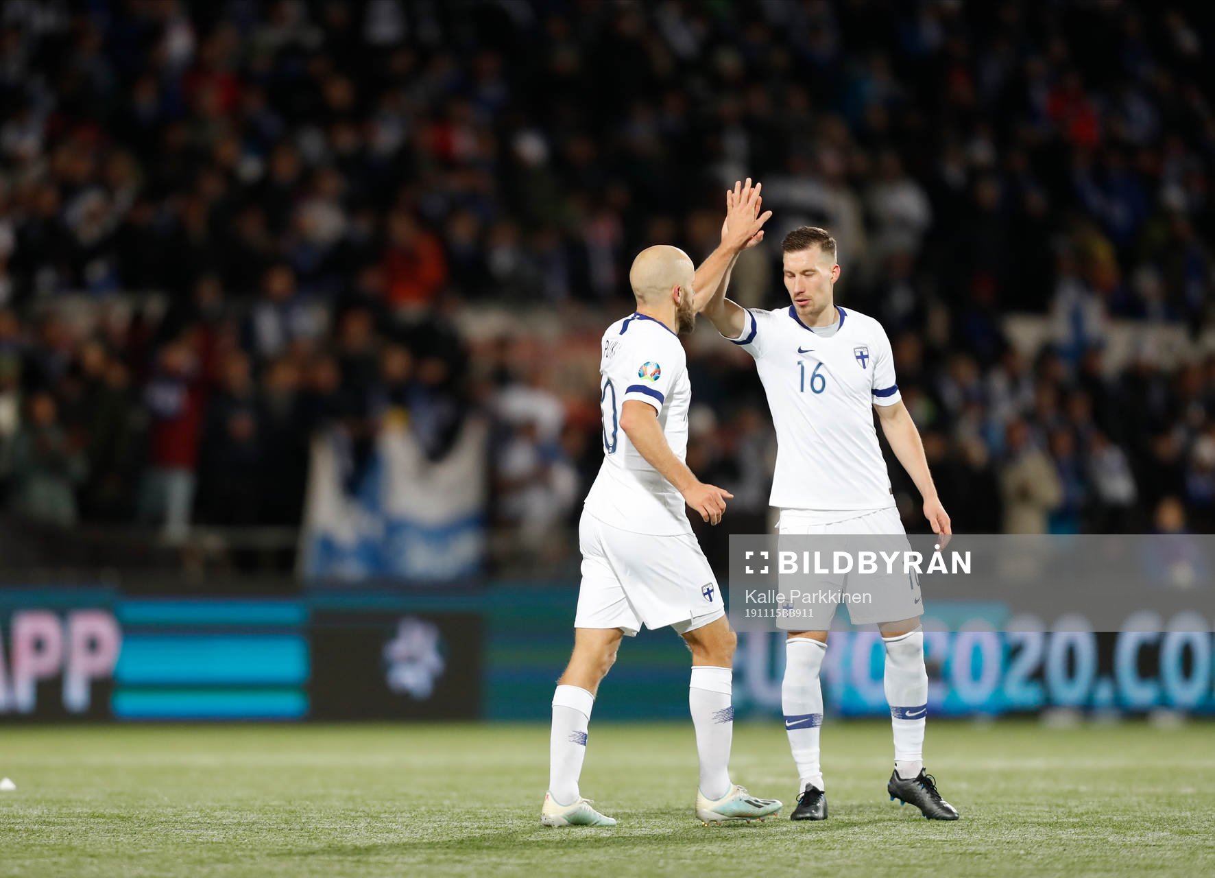 Teemu Pukki #10, FIN and Juha Pirinen #16, FIN