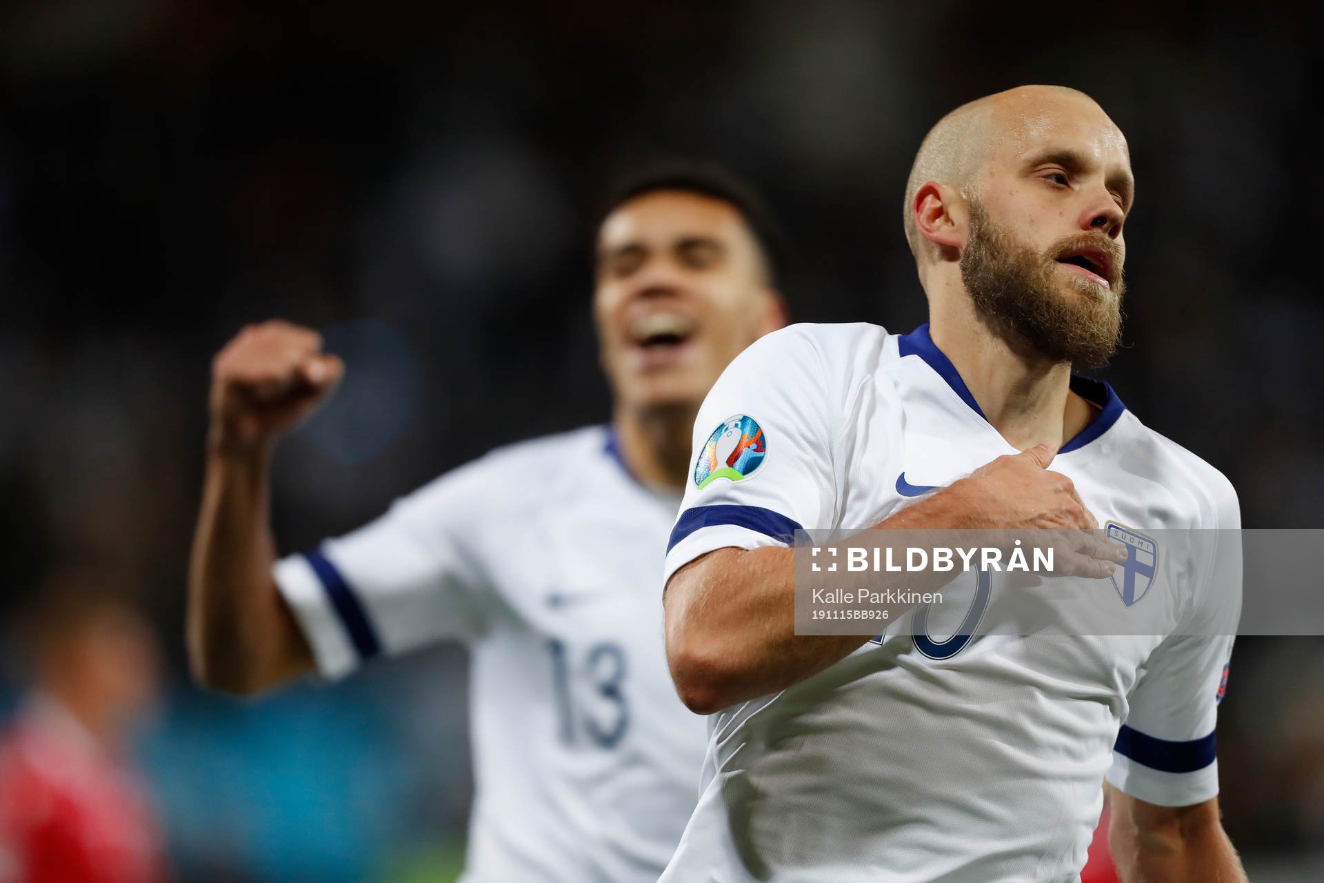 Teemu Pukki #10, FIN and Pyry Soiri #13, FIN