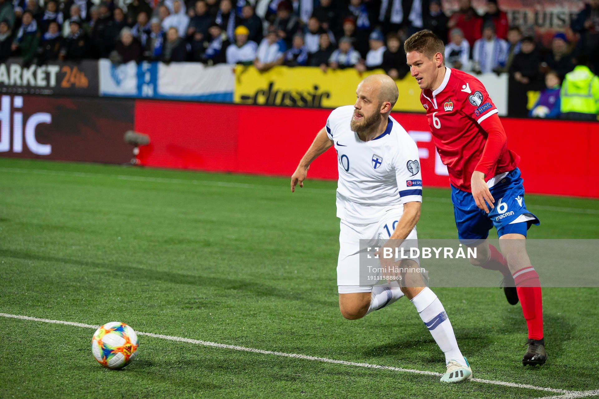 Teemu Pukki #10, FIN, Andreas Malin #6, LIE