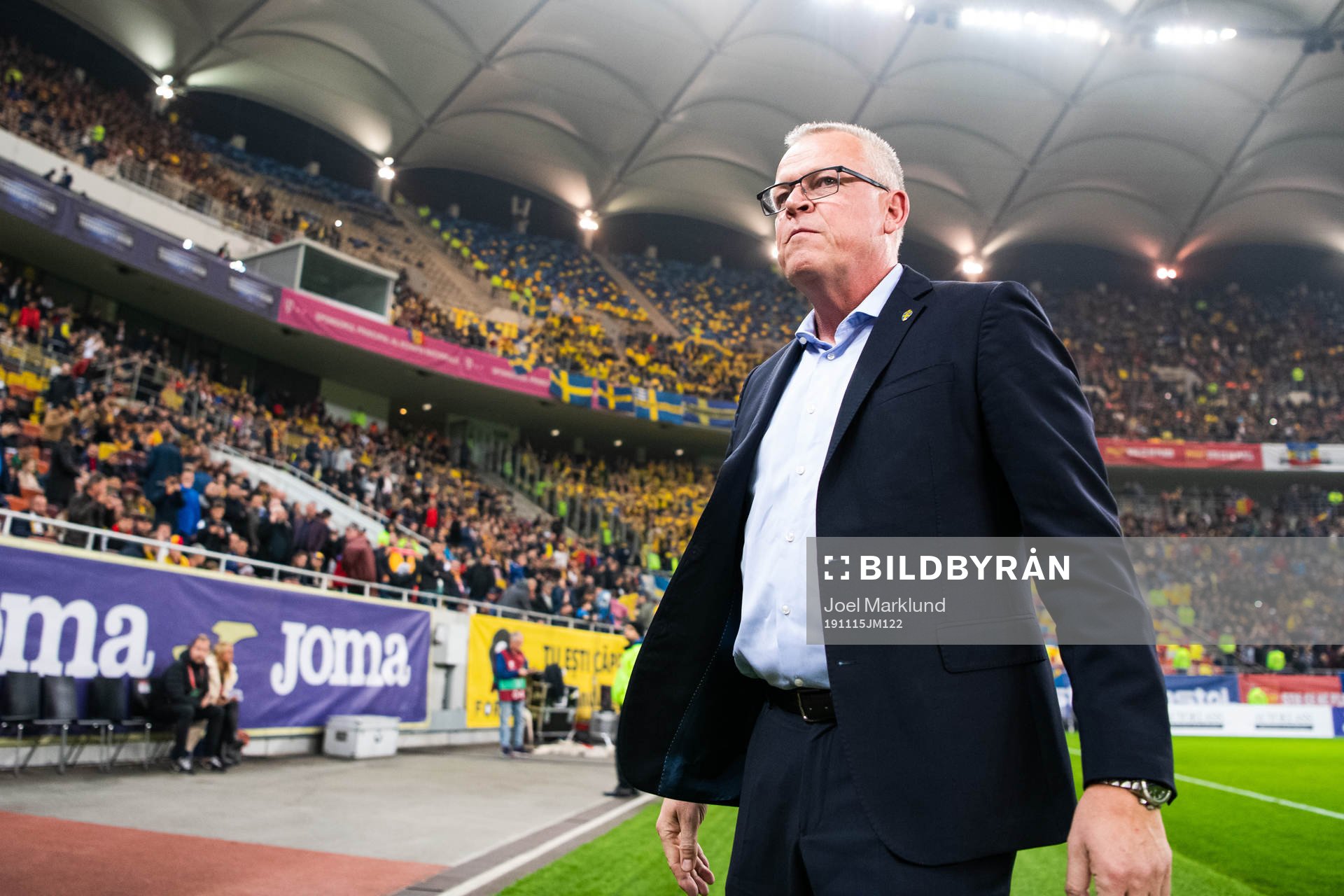 Janne Andersson, head coach of Sweden