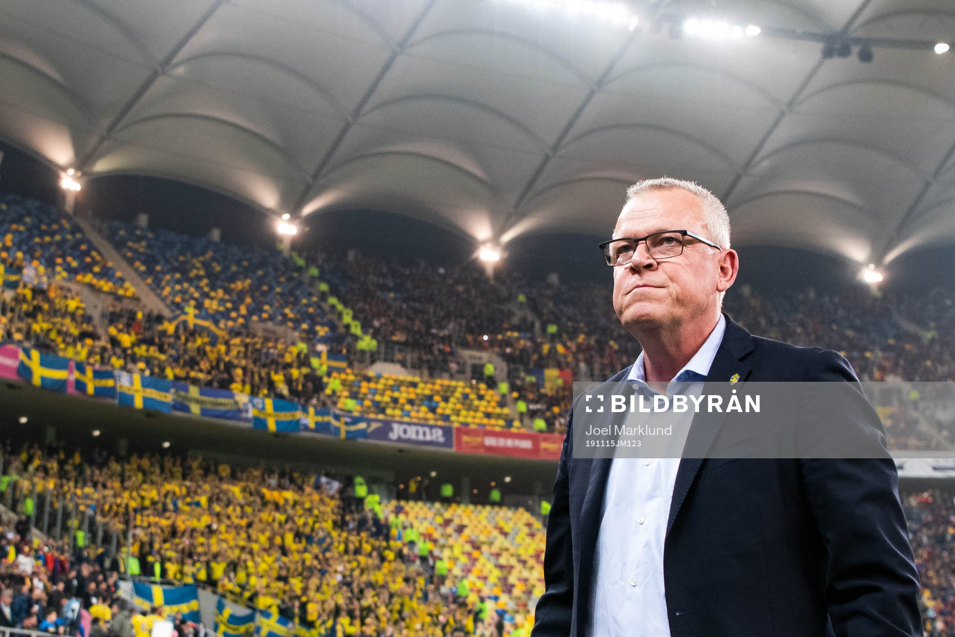 Janne Andersson, head coach of Sweden