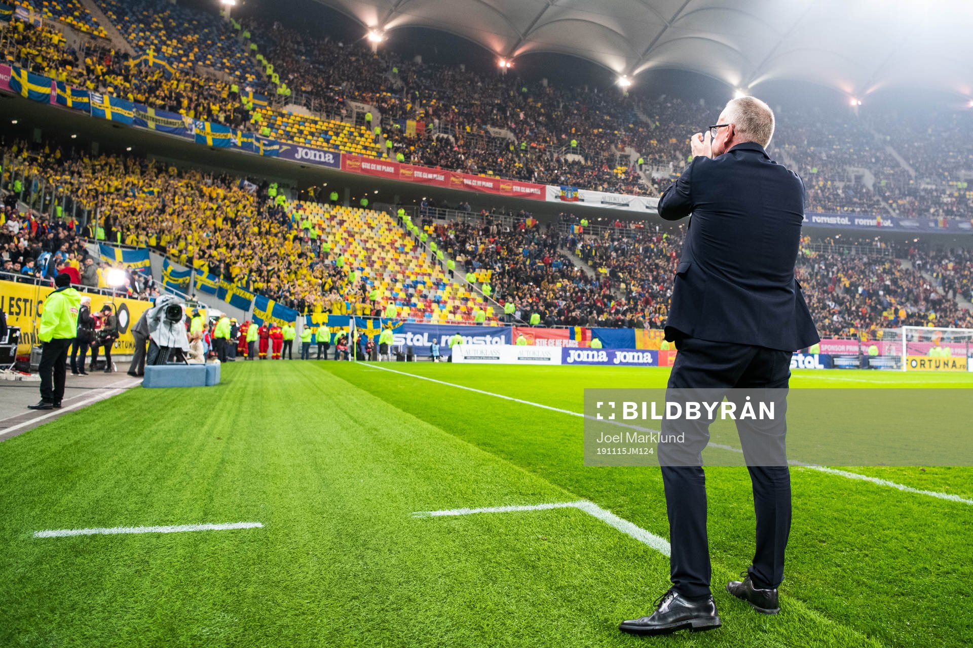 Janne Andersson, head coach of Sweden