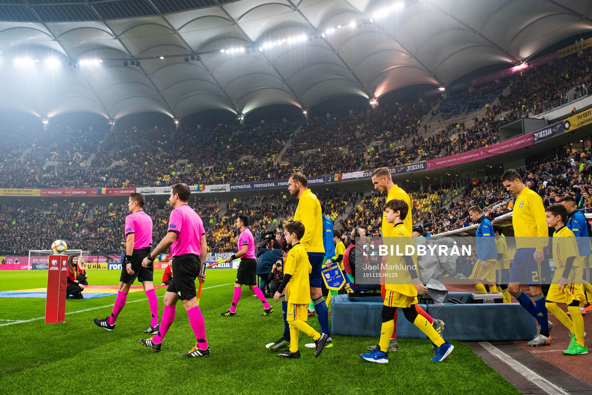 Andreas Granqvist, goalkeeper Robin Olsen and Mikael Lustig