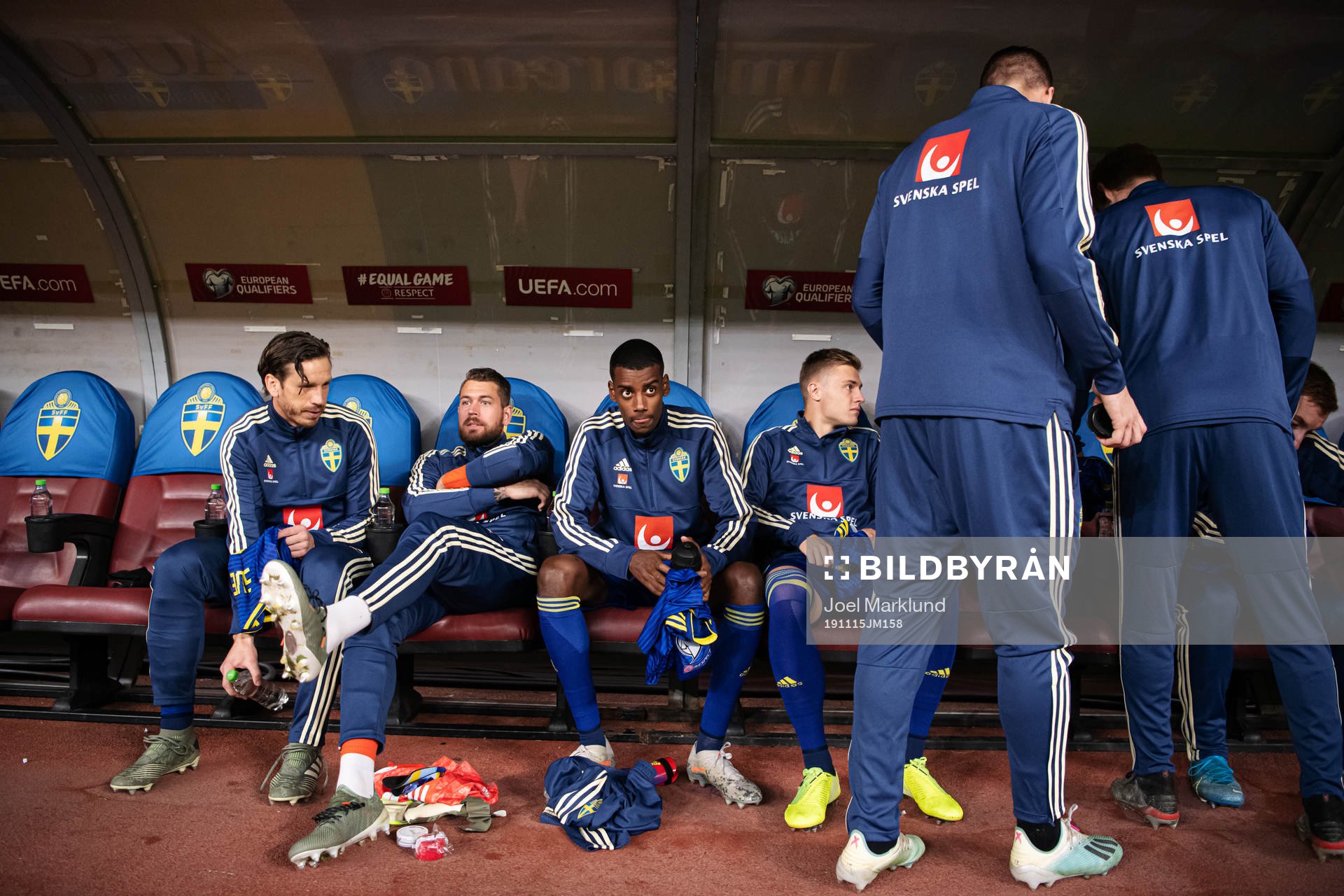 Gustav Svensson, Kristoffer Nordfeldt, Alexander Isak and