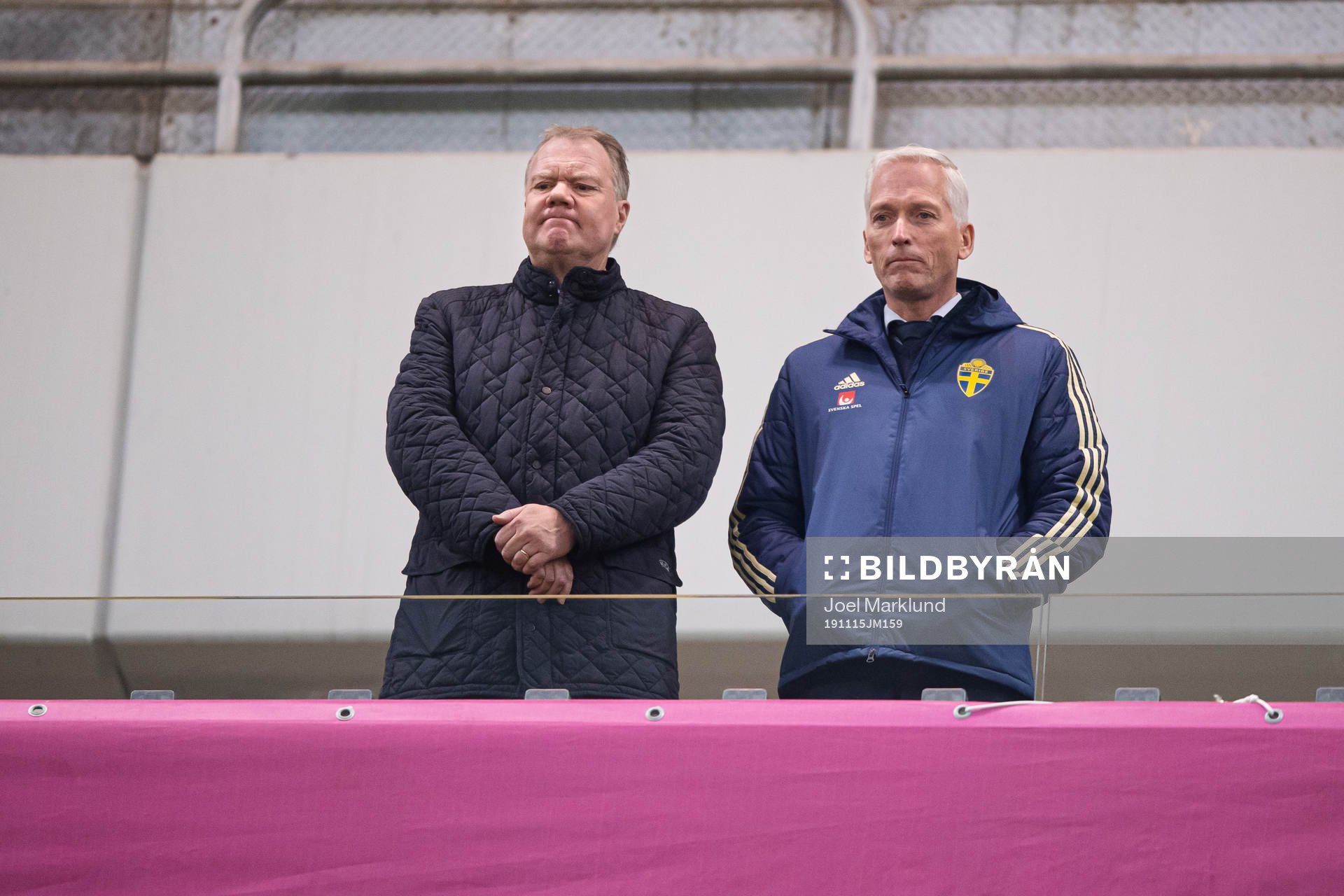Karl-Erik Nilsson, president of the Swedish Football