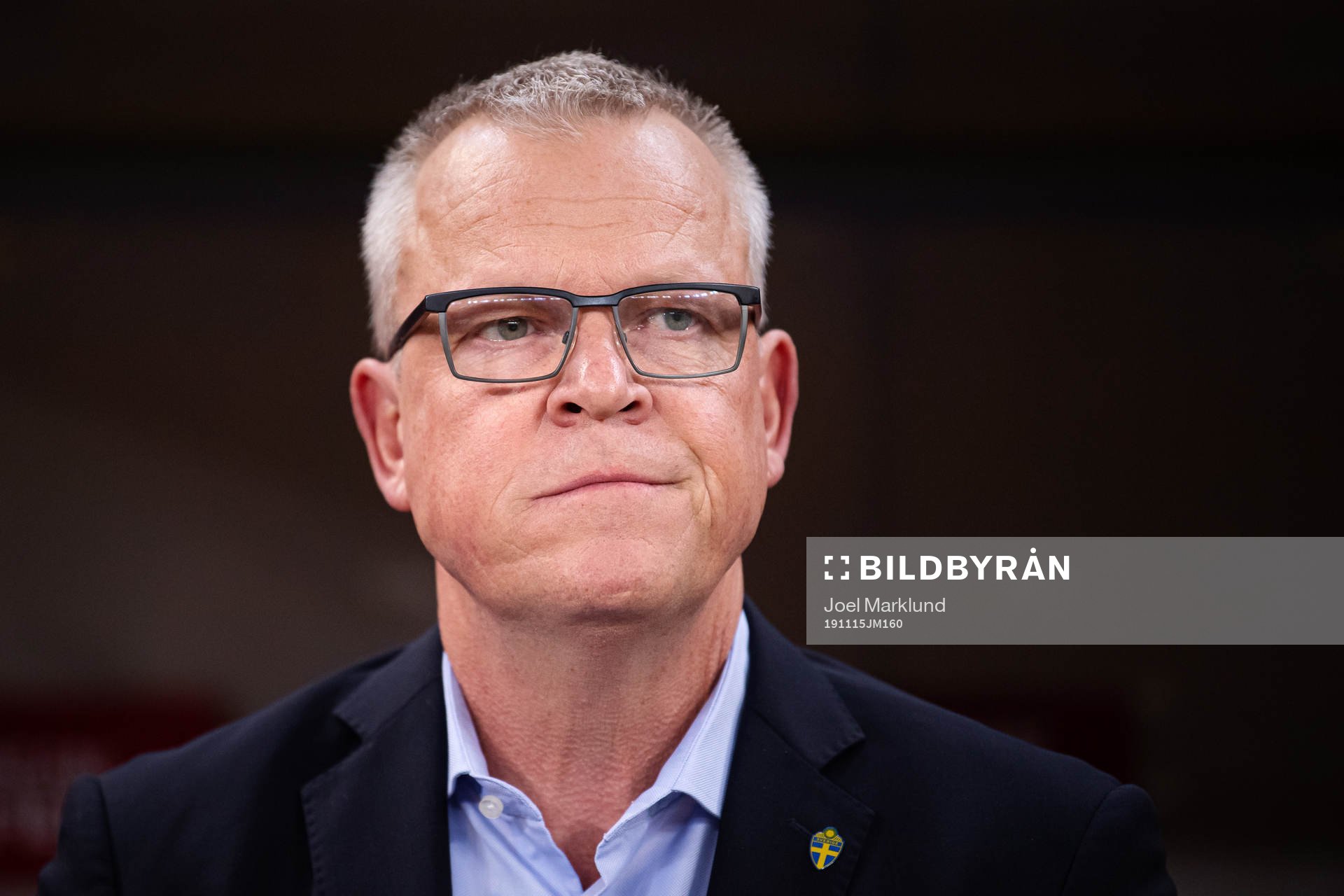 Janne Andersson, head coach of Sweden