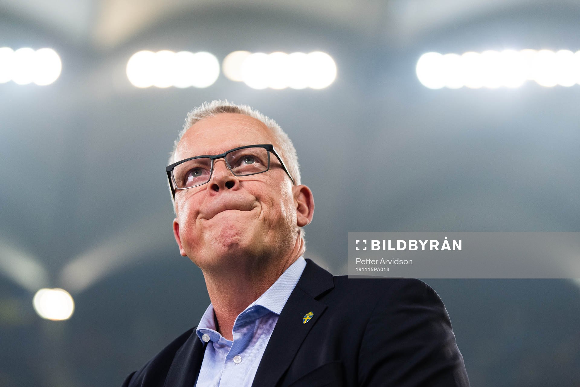 Janne Andersson, head coach of Sweden