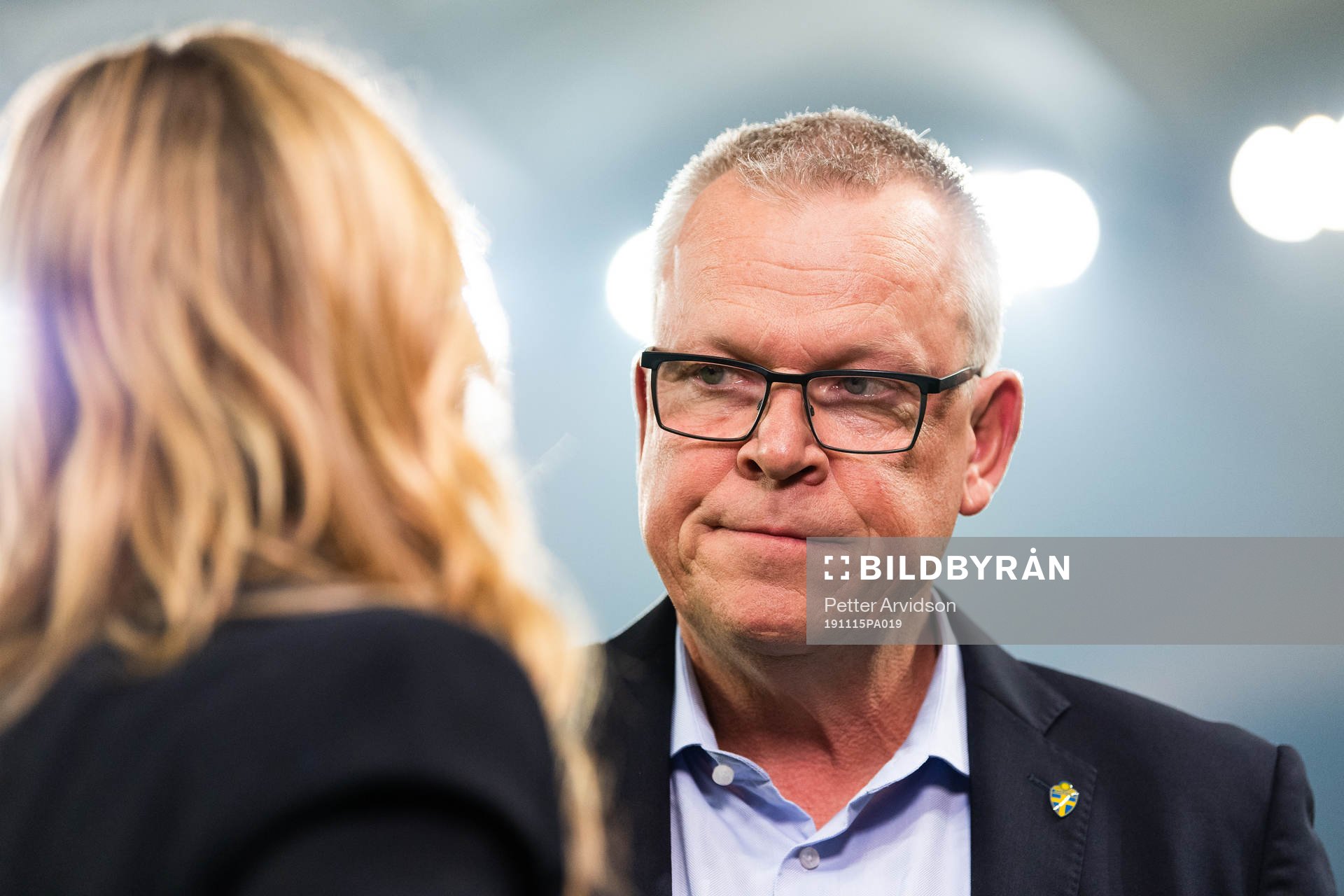 Janne Andersson, head coach of Sweden