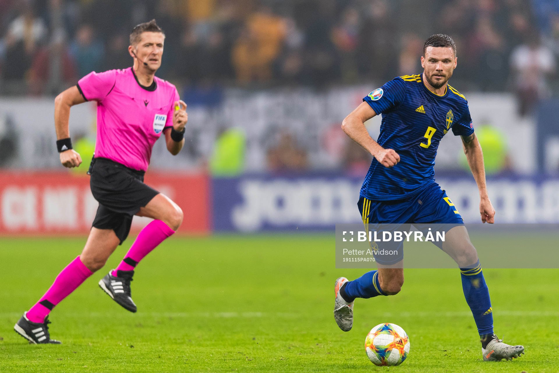 Marcus Berg of Sweden