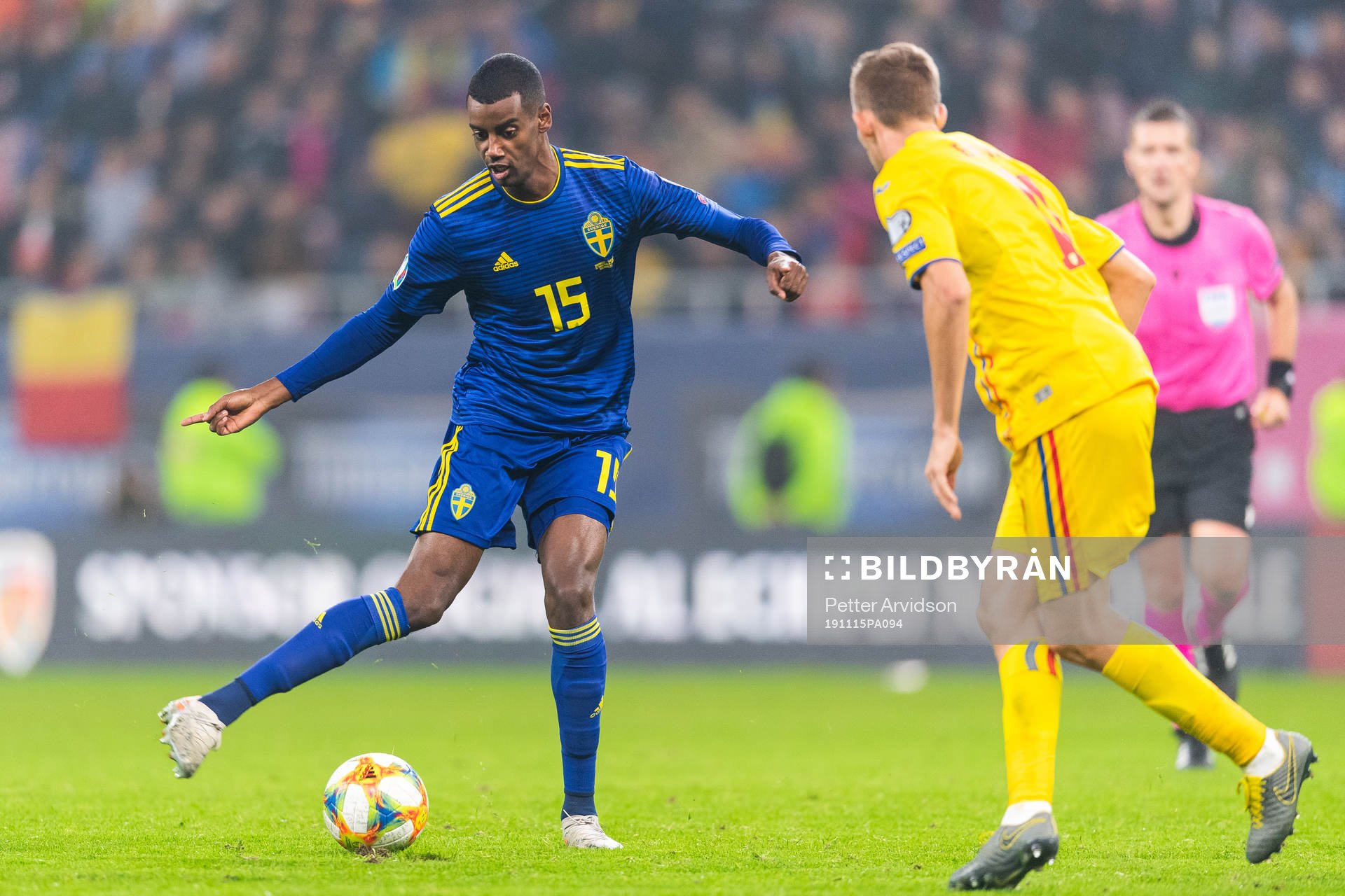 Alexander Isak of Sweden