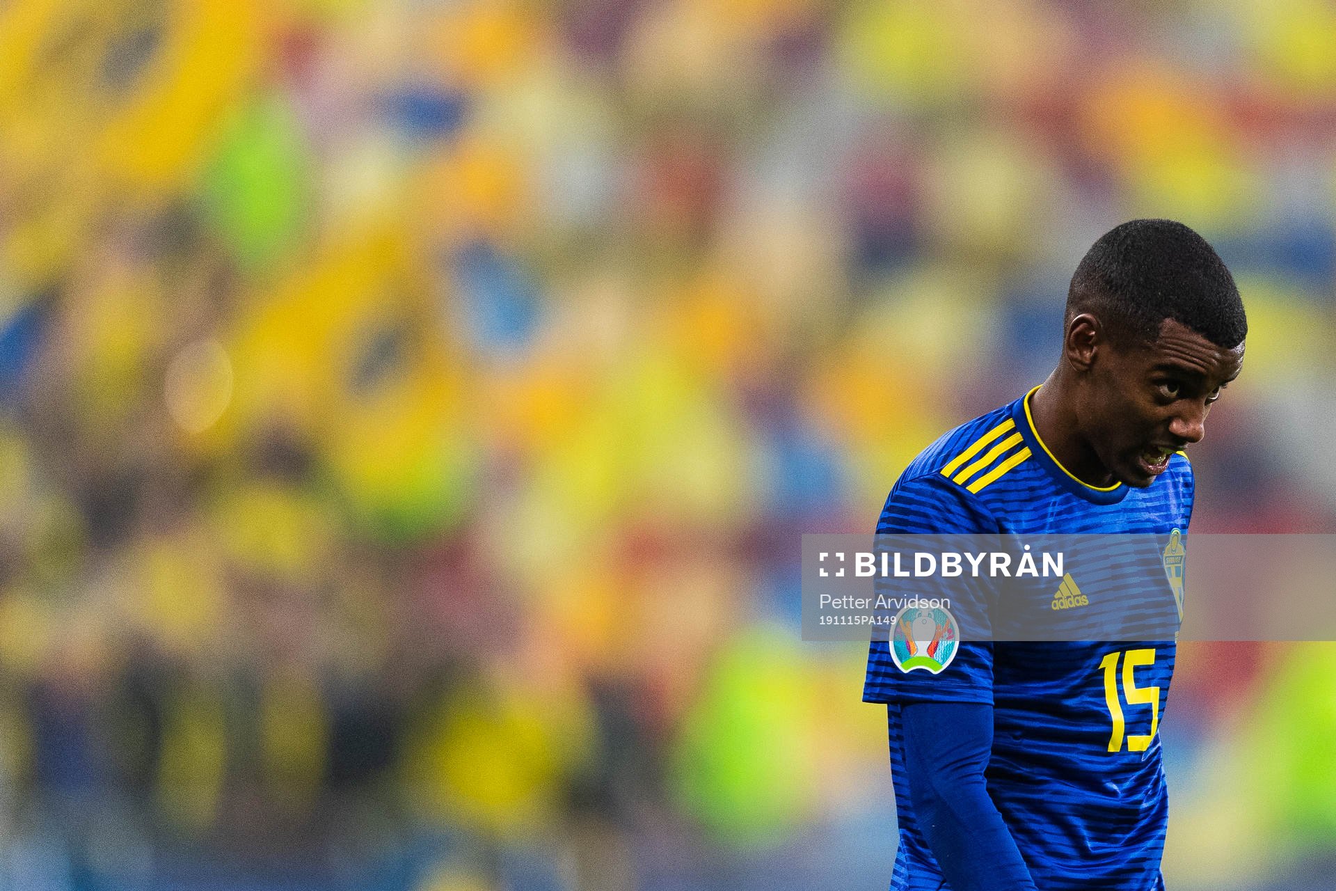 Alexander Isak of Sweden