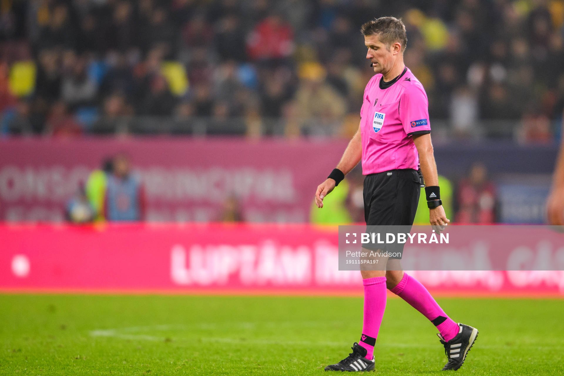Referee Daniele Orsato
