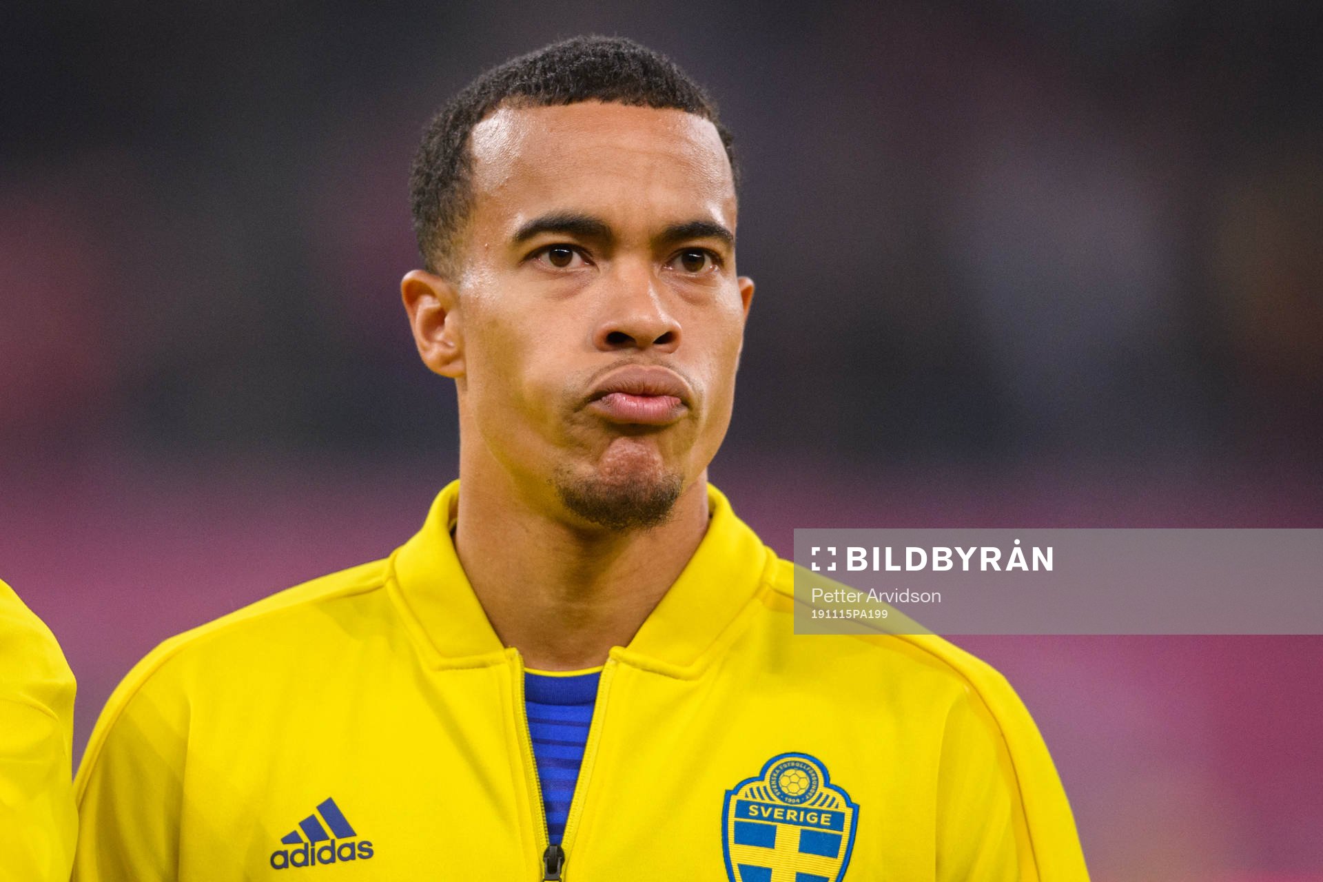 Robin Quaison of Sweden
