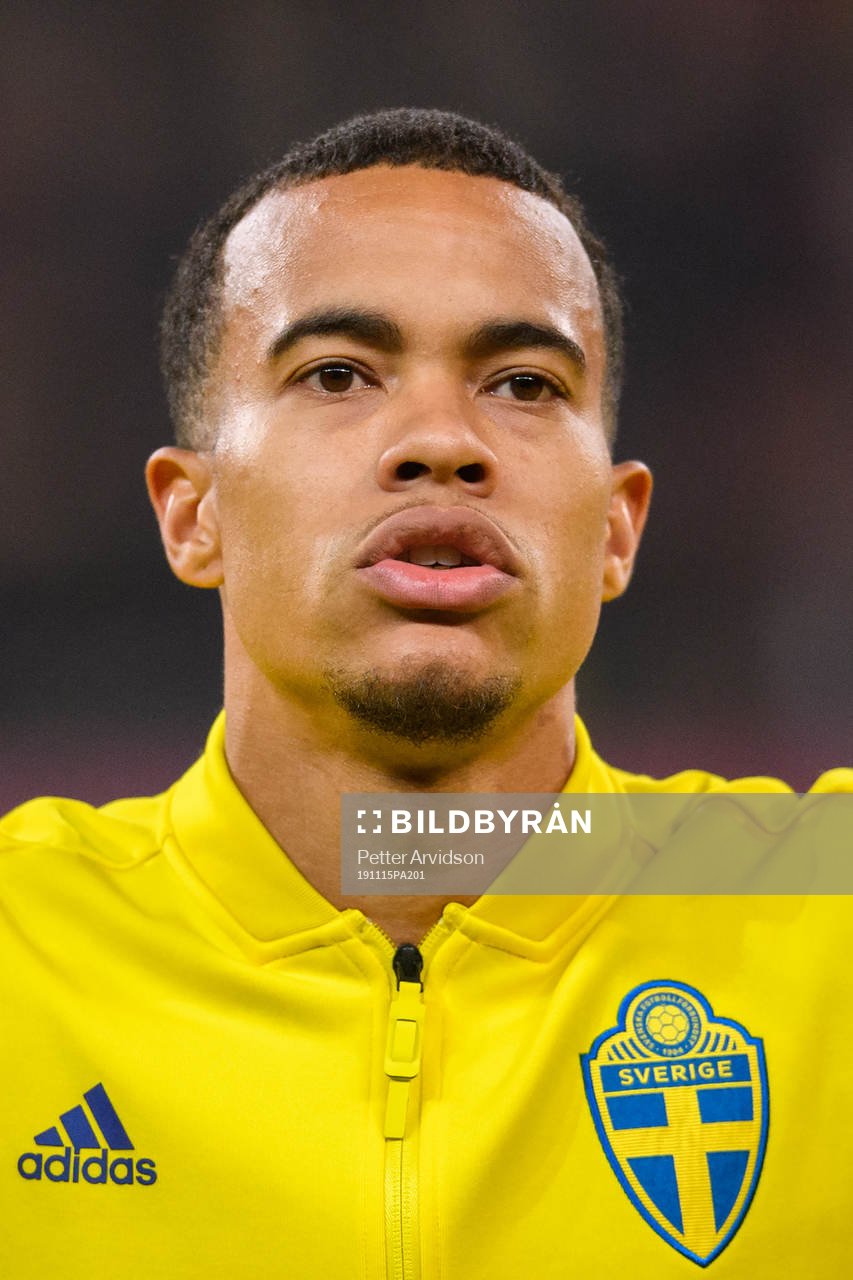 Robin Quaison of Sweden