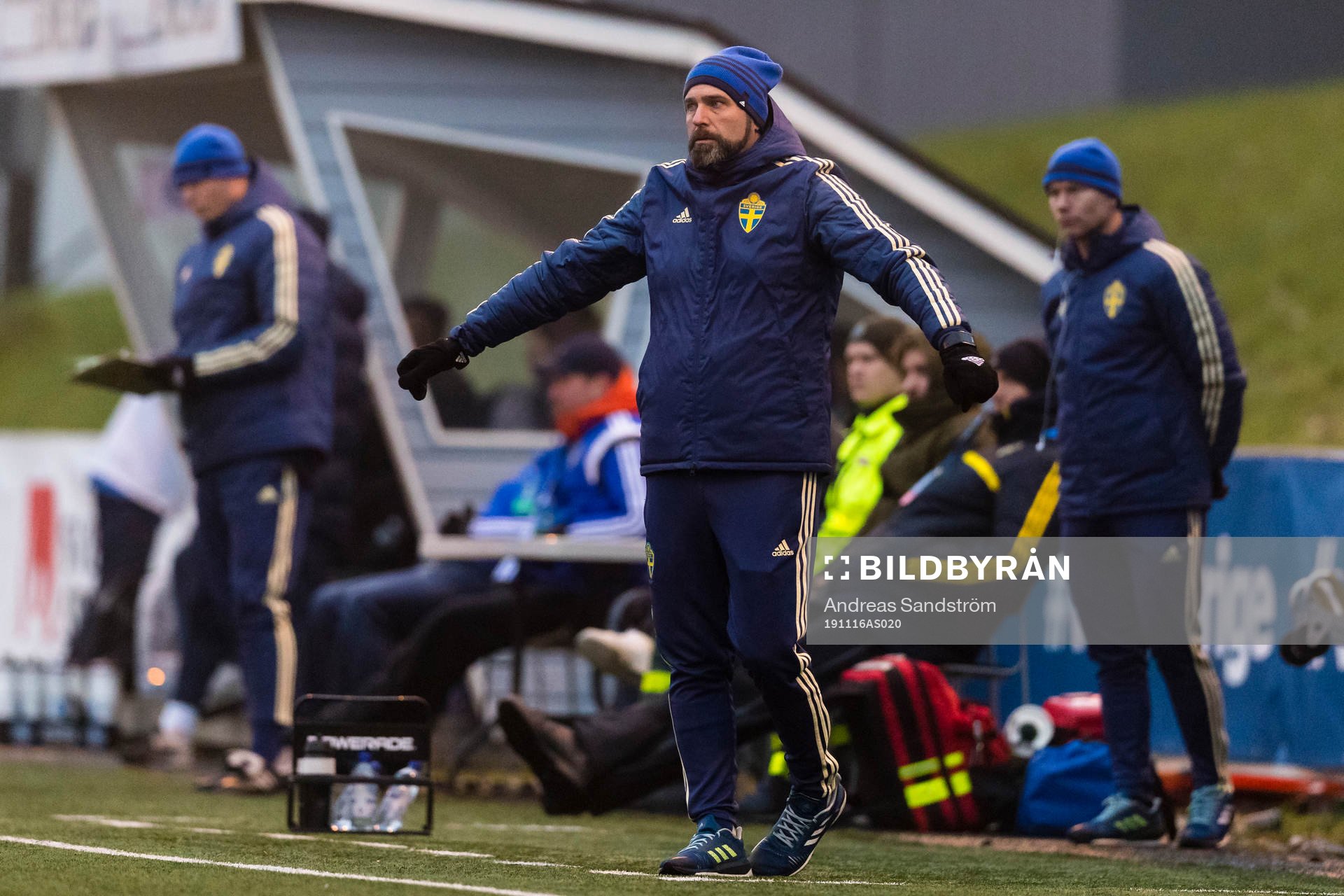 Sveriges tränare Peter Wennberg