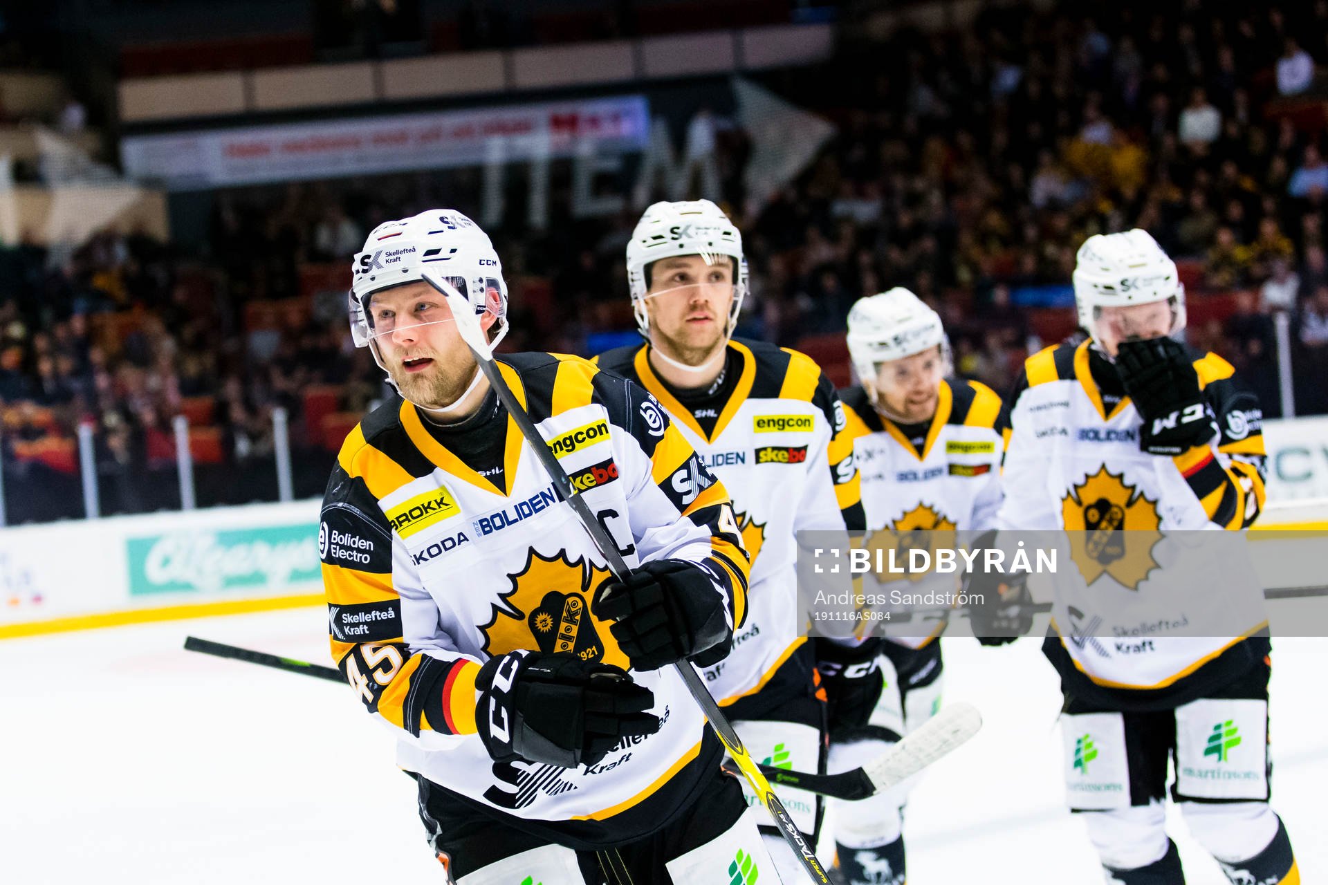 Skellefteås Oscar Möller jublar