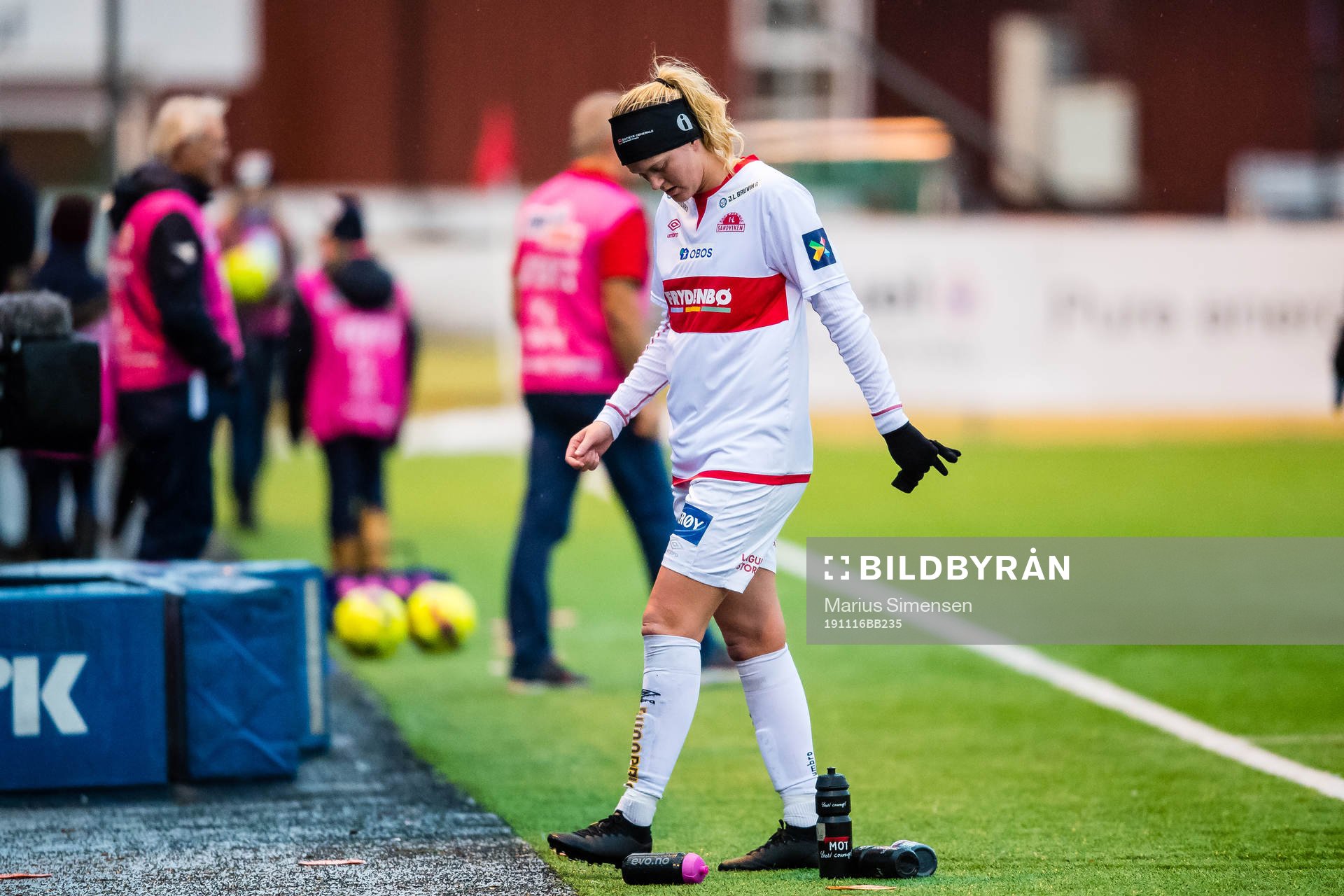 Maria Dybwad Brochmann of Sandviken looks dejected