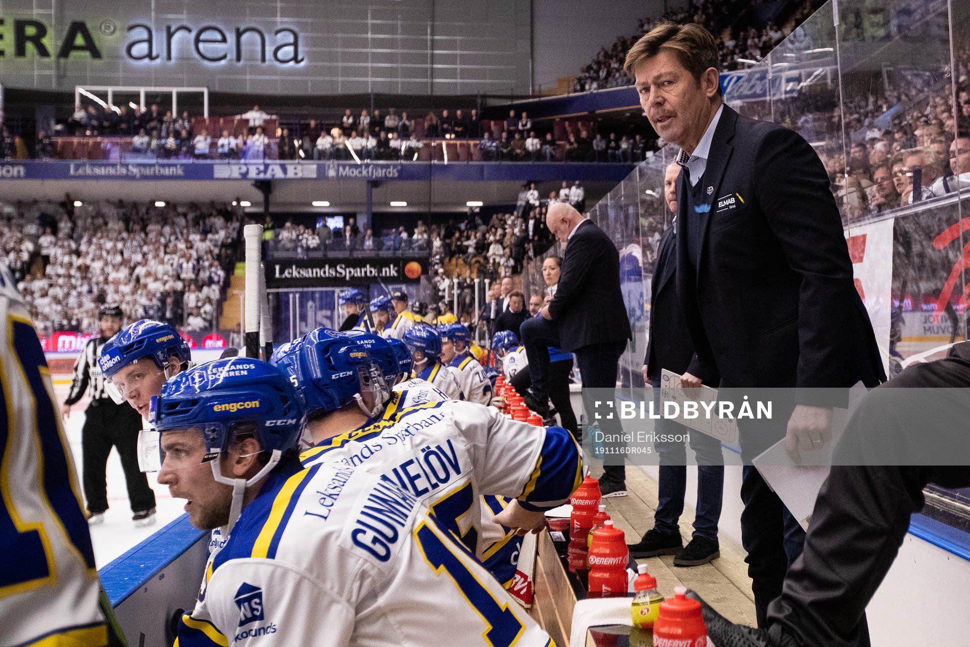 Leksands assisterande tränare Gunnar Persson