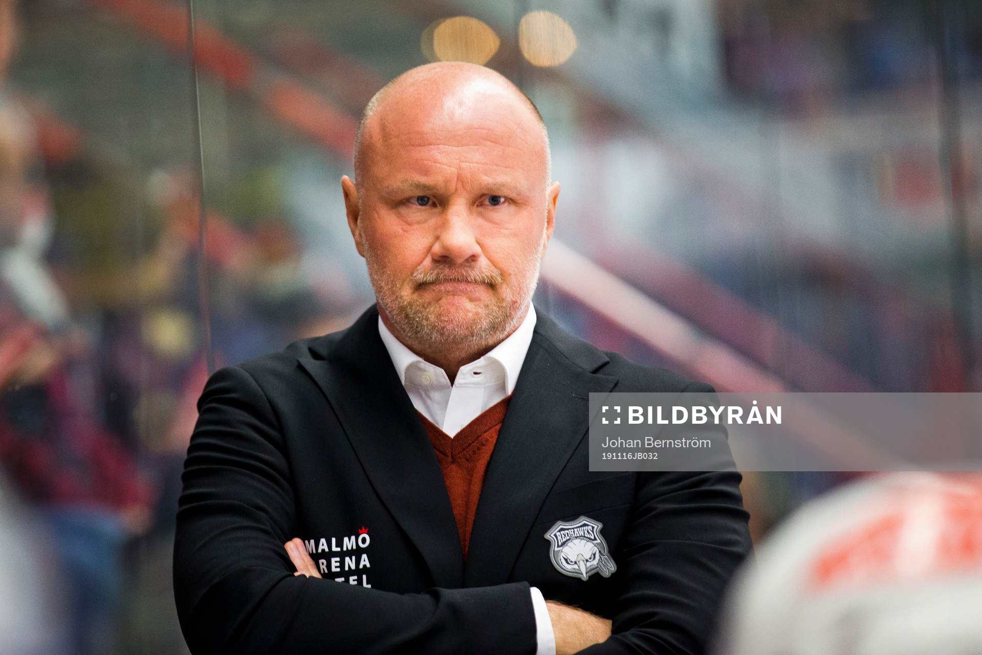 Malmö Redhawks tränare Peter Andersson