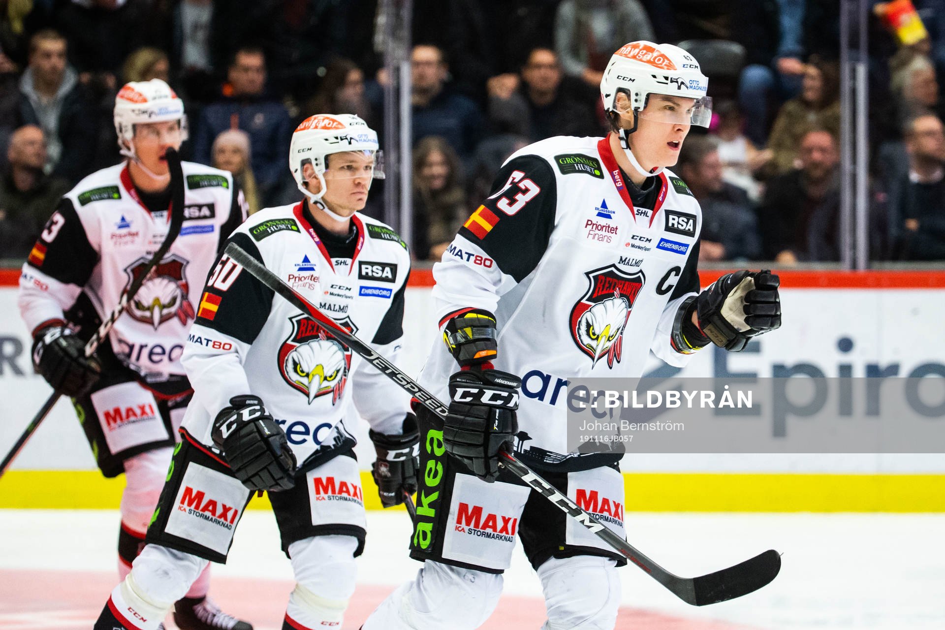 Malmö Redhawks Fredrik Händemark jublar