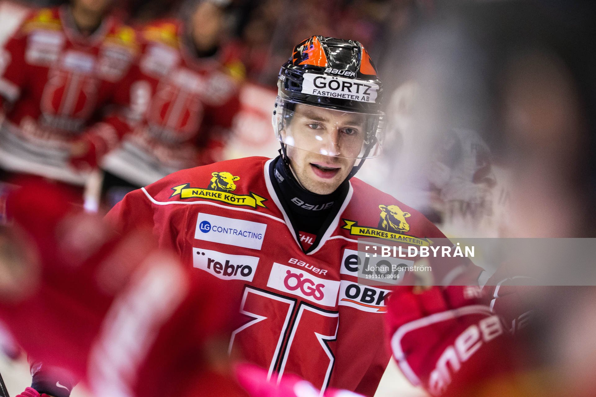 Örebros Sakari Salminen jublar