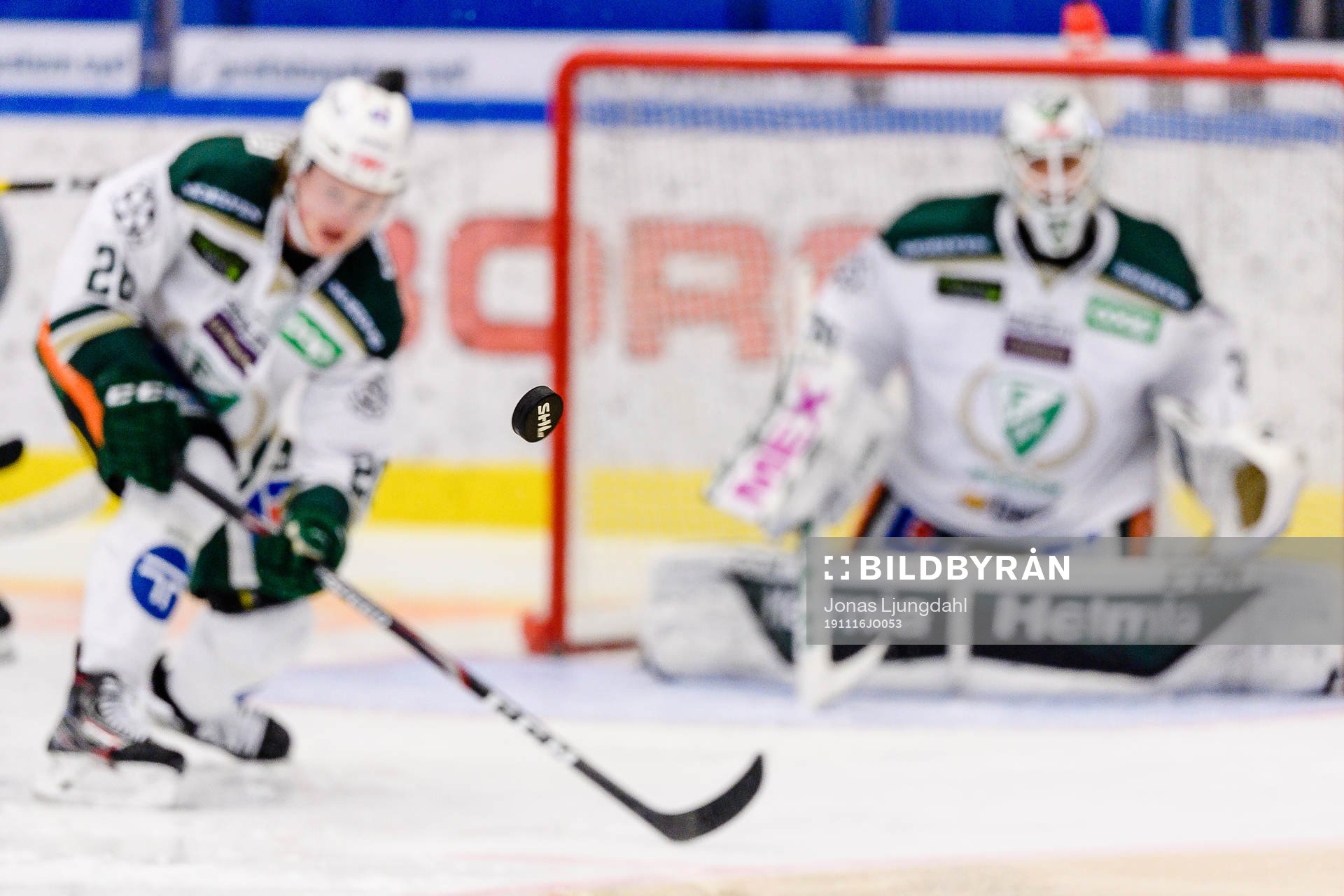 Puck med SHL logo