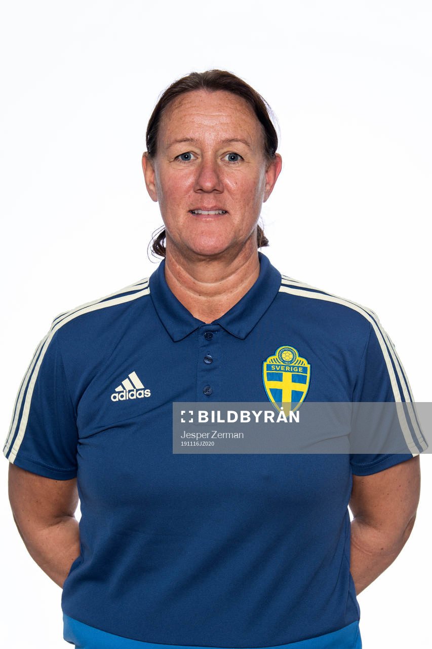 Tränare Annelie Norén i F15-landslaget