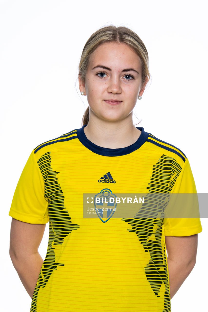 Tuva Li Vikström Rewell i F15-landslaget